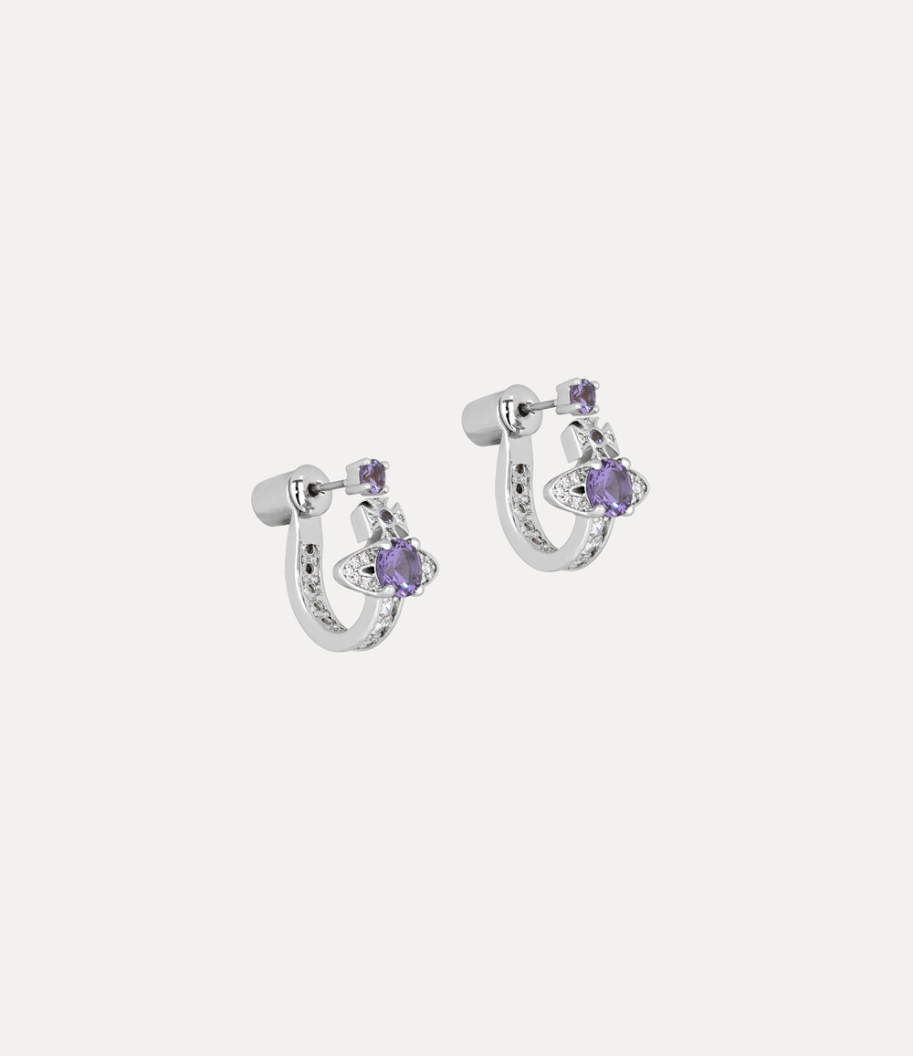 Vivienne Westwood Maitena Earrings in Silver, view 2