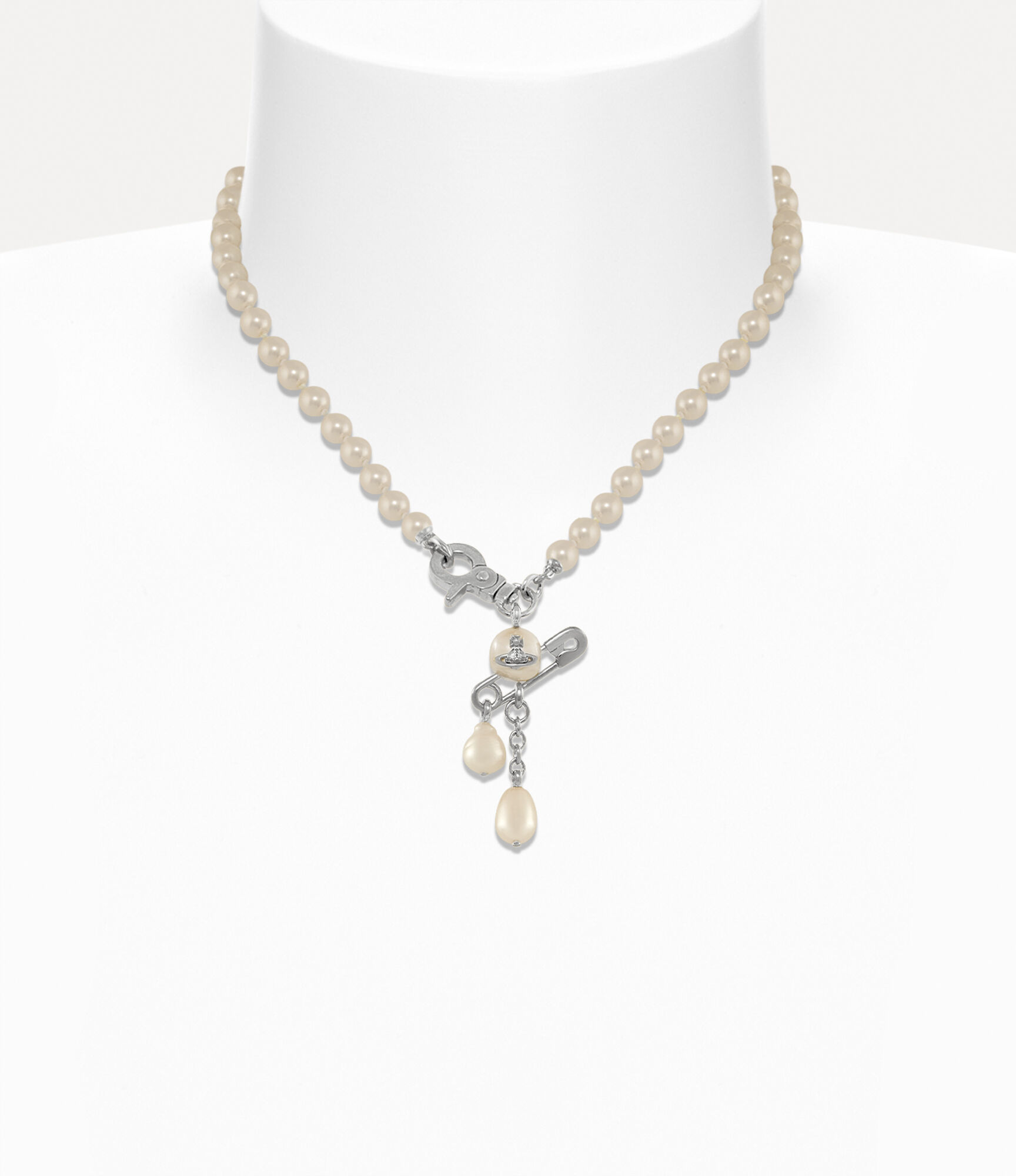 Small Claude Pearl Necklace 