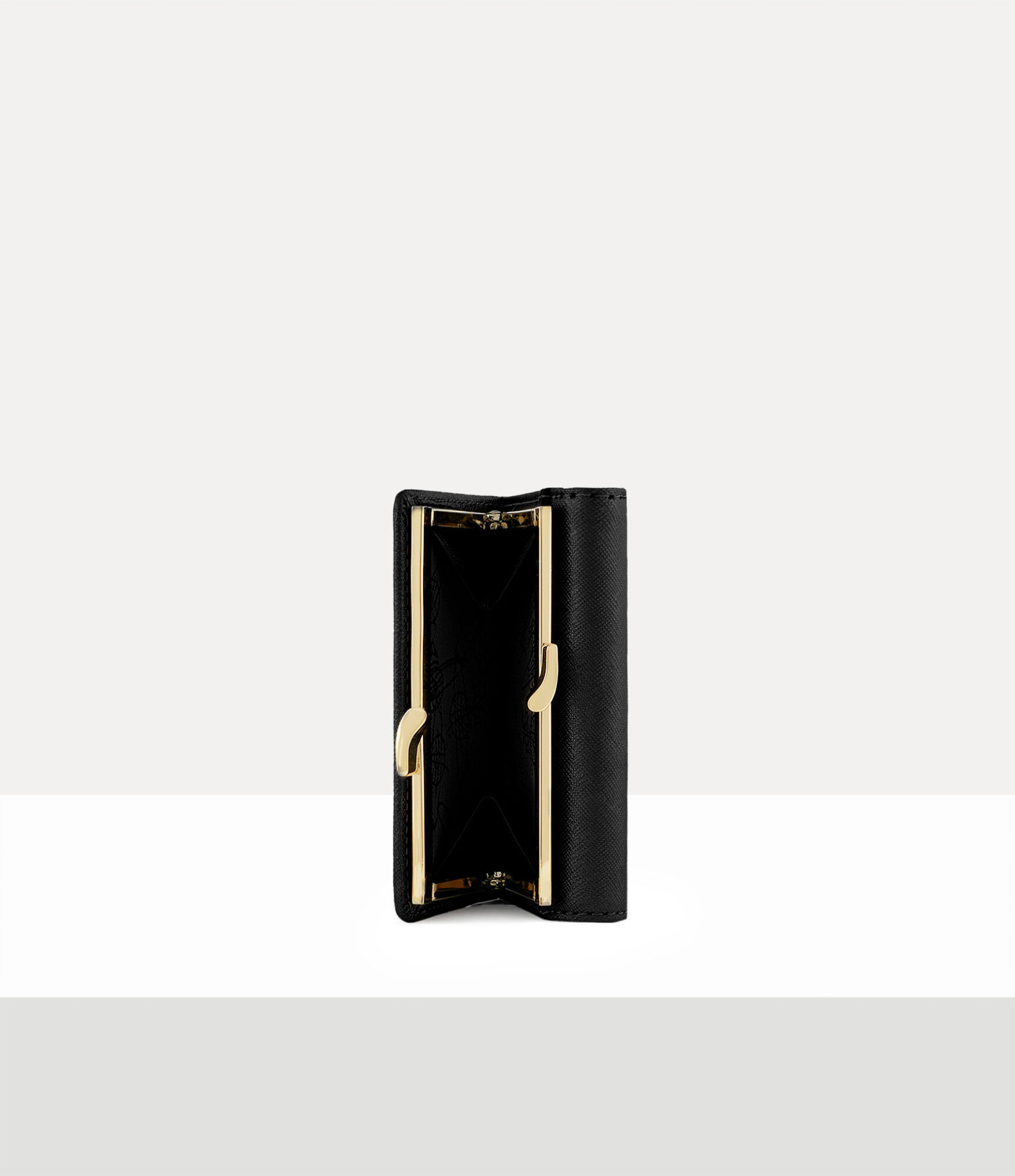 Small Frame Wallet in BLACK | Vivienne Westwood®