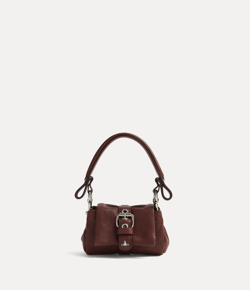 Vivienne Westwood Hazel Treasure Charm Handbag in Chestnut