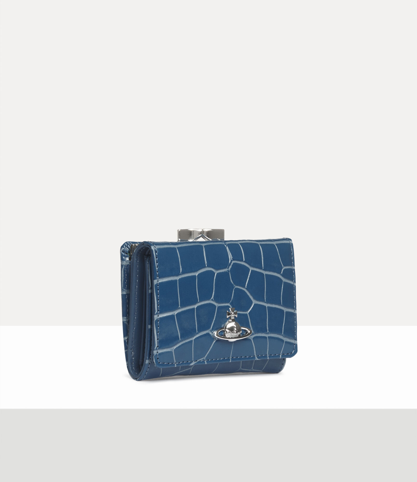 Small Frame Wallet in BLUE | Vivienne Westwood®