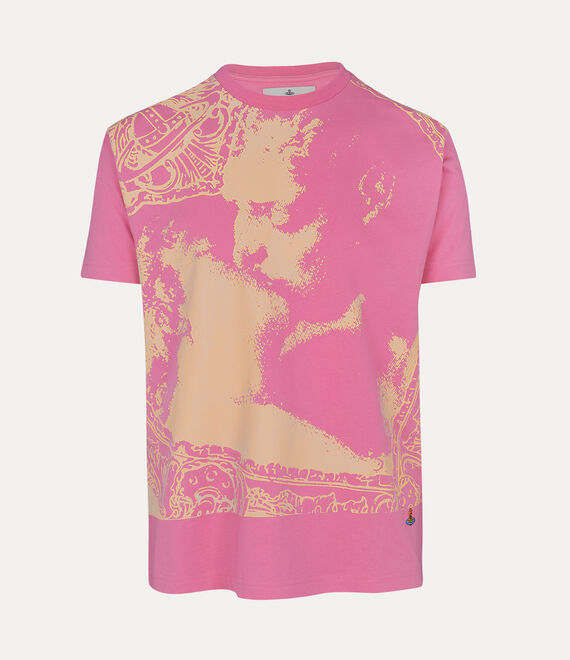 Shop Vivienne Westwood Kiss Oversized T-shirt In Pink