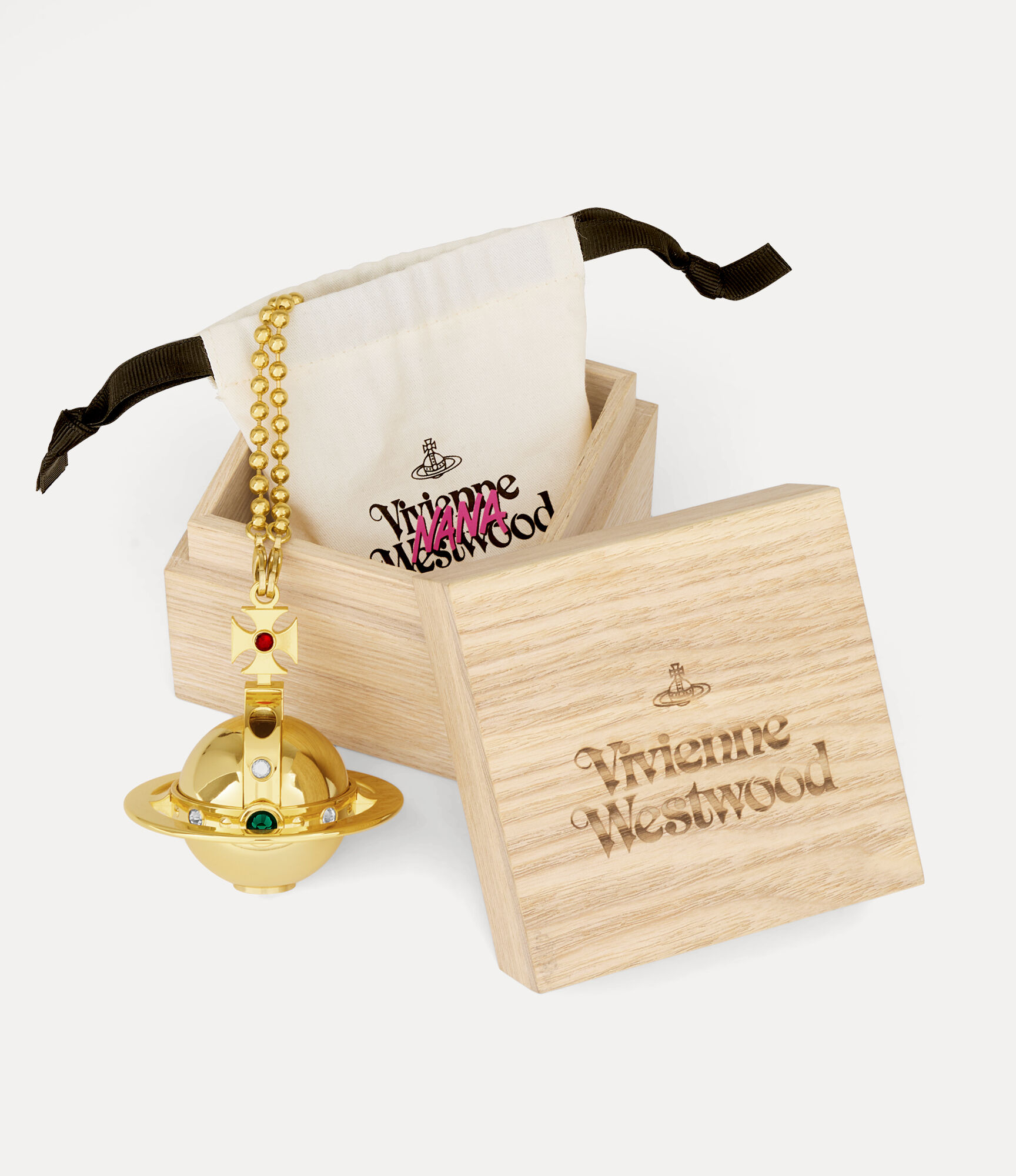 アクセサリー NANA viviennewestwood giant orb lighter Nana Giant Orb Lighter in GOLD-NANA | Vivienne Westwood®