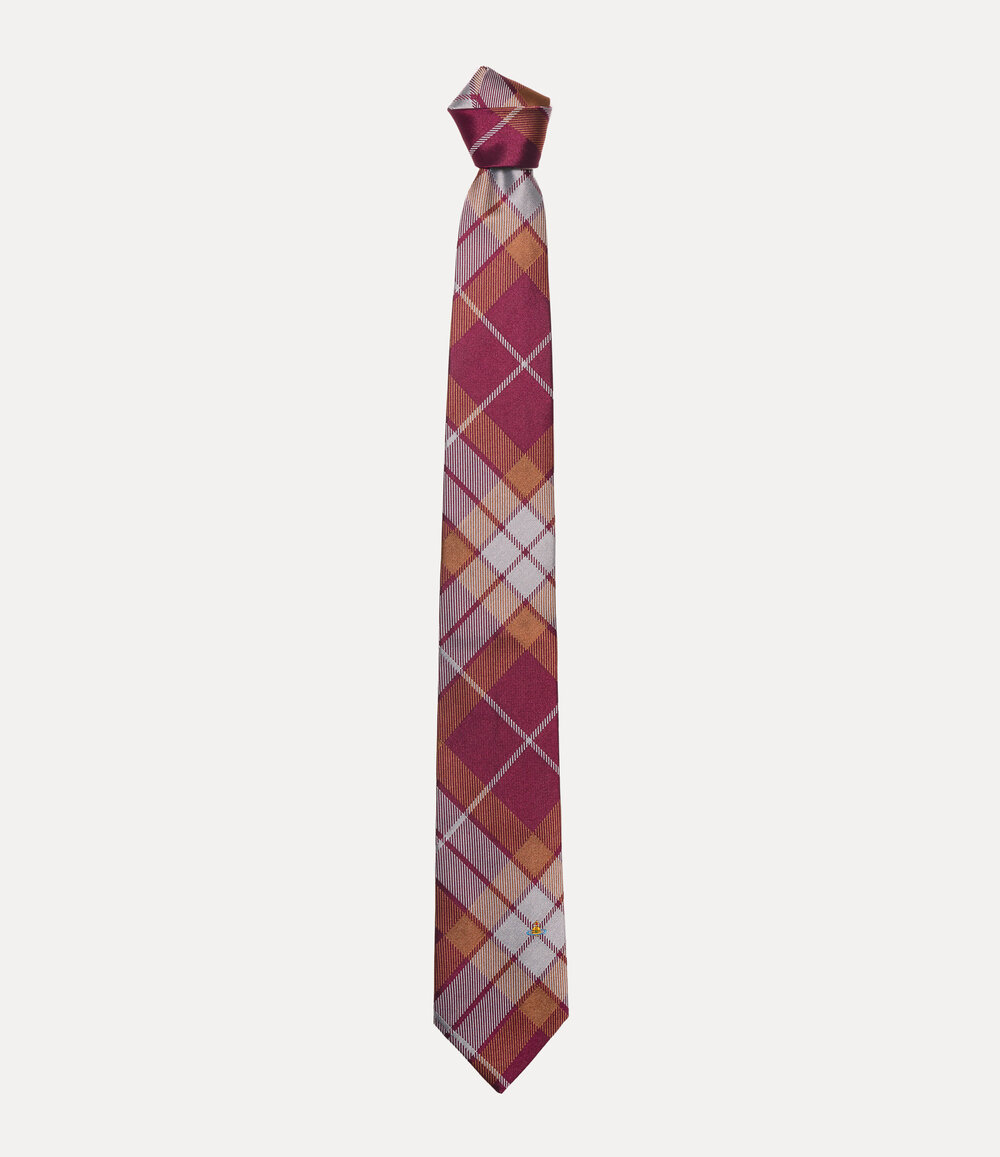 Vivienne Westwood Tie 8.5cm in Bordeaux