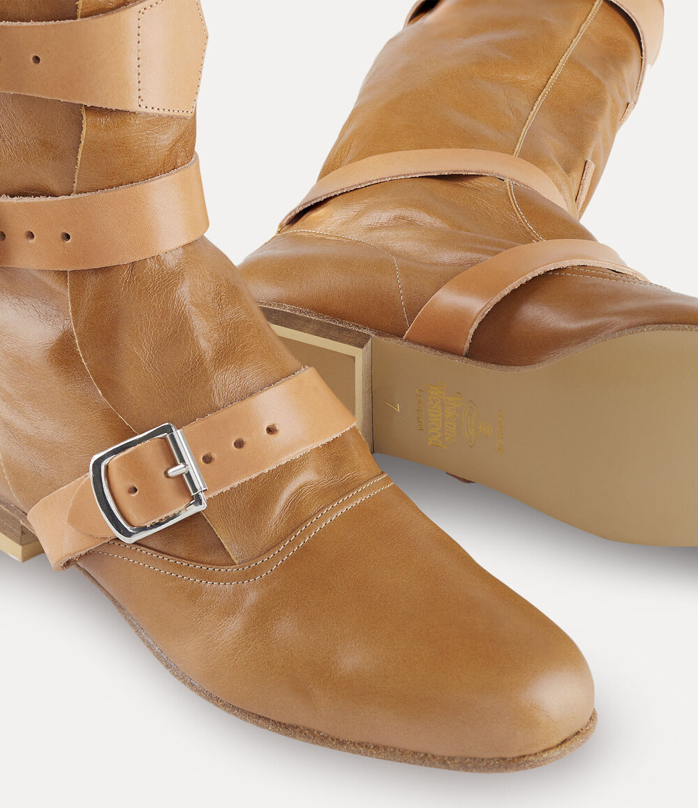 Vivienne Westwood Pirate Boot in Tan, view 3