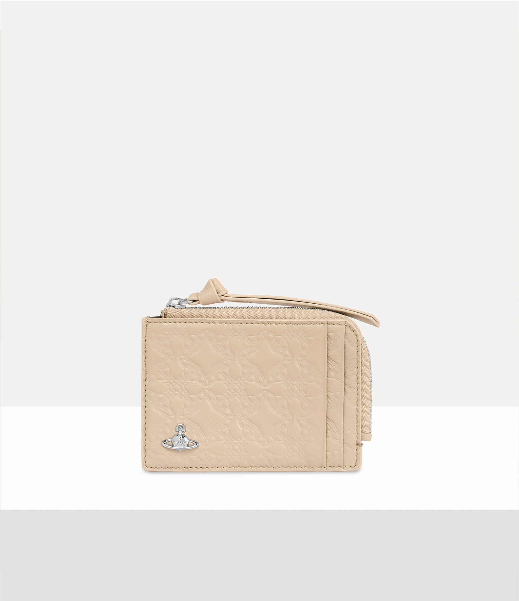 Card Holder With Zip in BEIGE | Vivienne Westwood®
