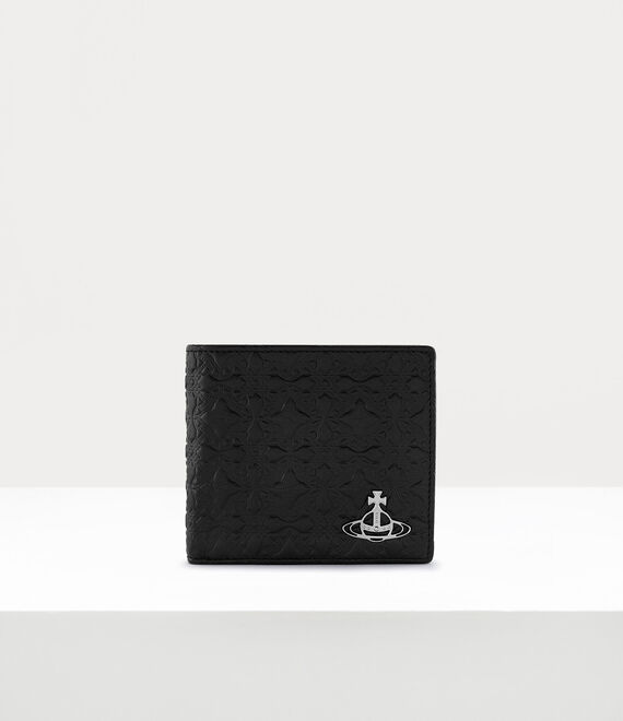 Embossed man wallet with coin pocket immagine grande numero 1