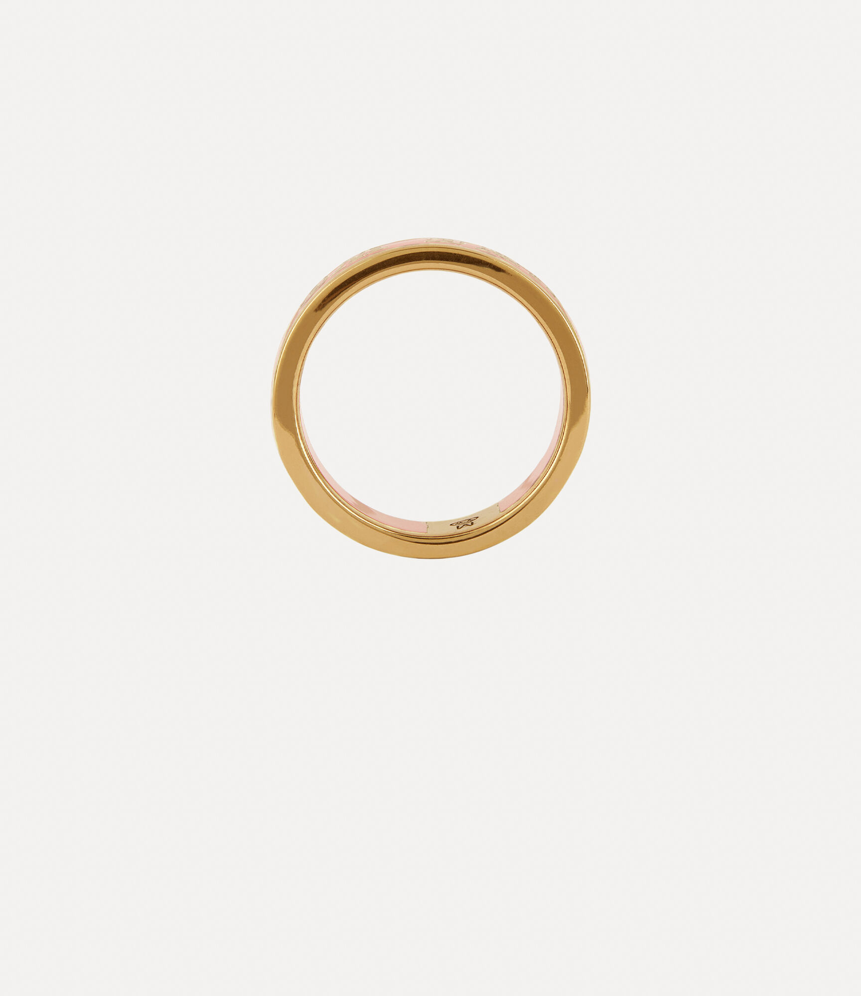 CONDUIT STREET リング Vivienne Westwood White & Gold Conduit Street Ring Vivienne
