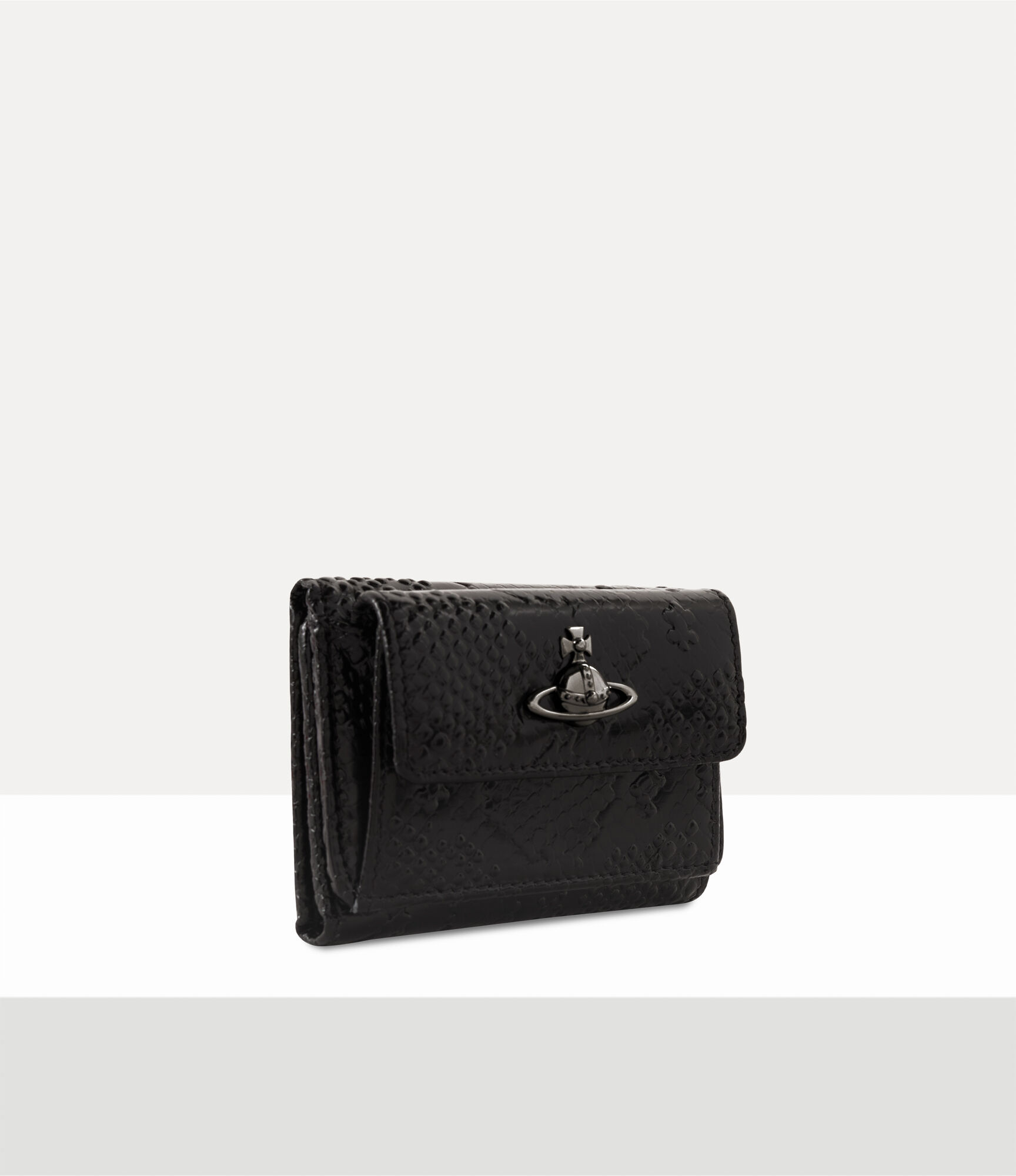 Flap スモールパース - ブラック | Vivienne Westwood®