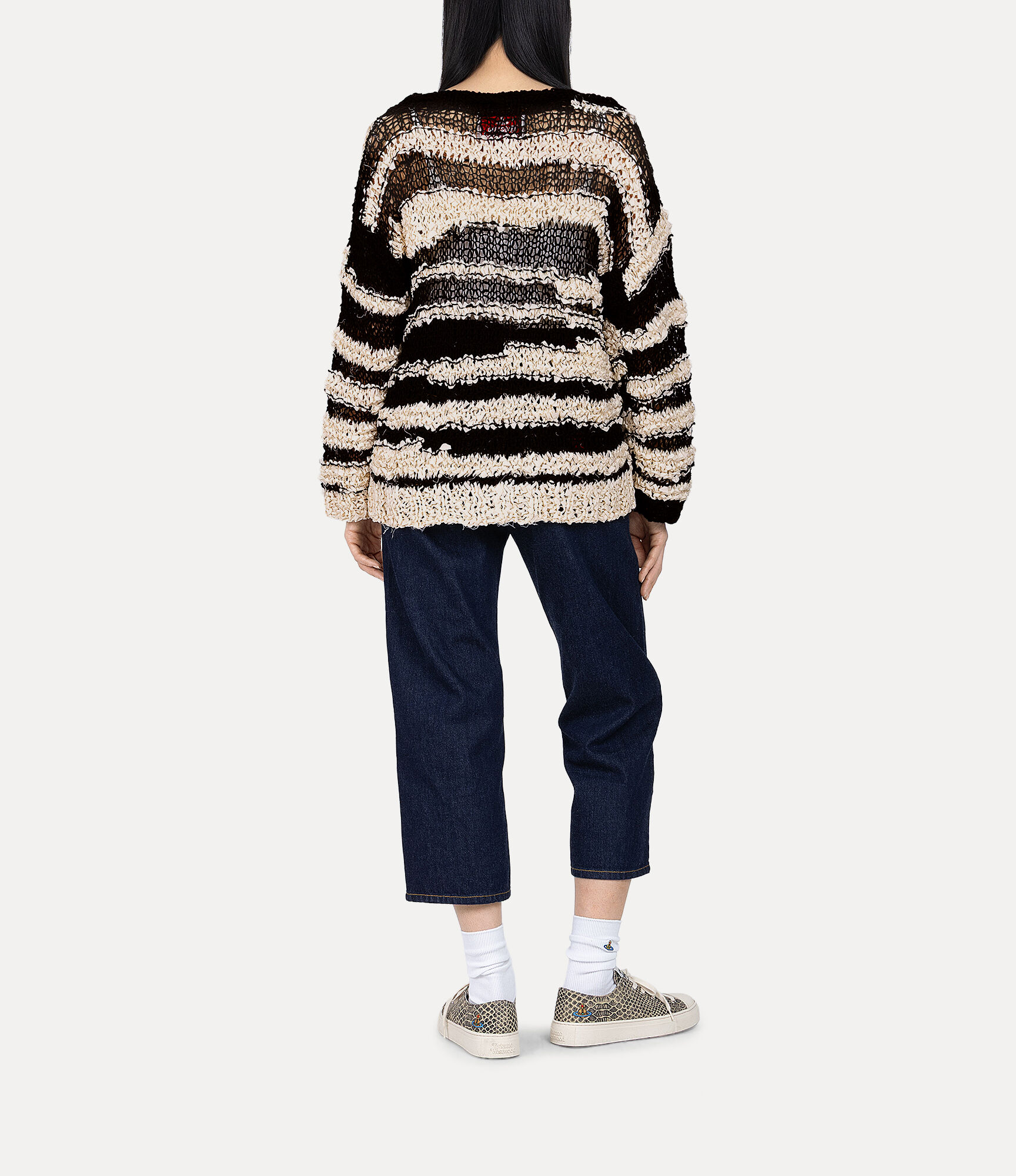 Tassel Stripe Knitted Cardigan  large image number 3