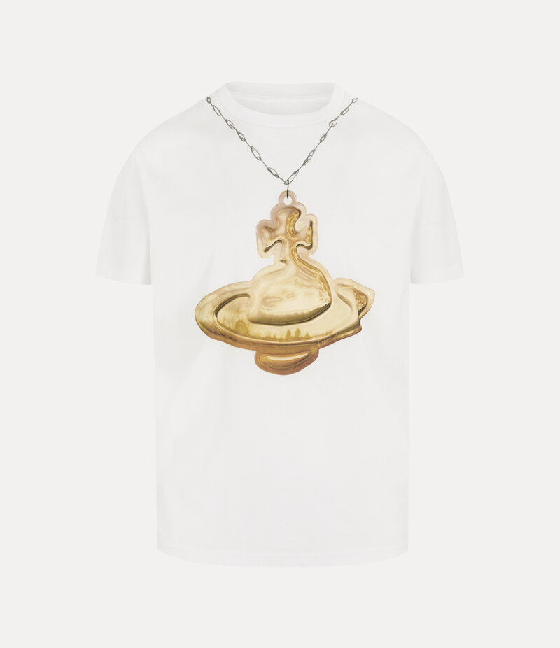 Vivienne Westwood Gold Orb Classic T-shirt in White