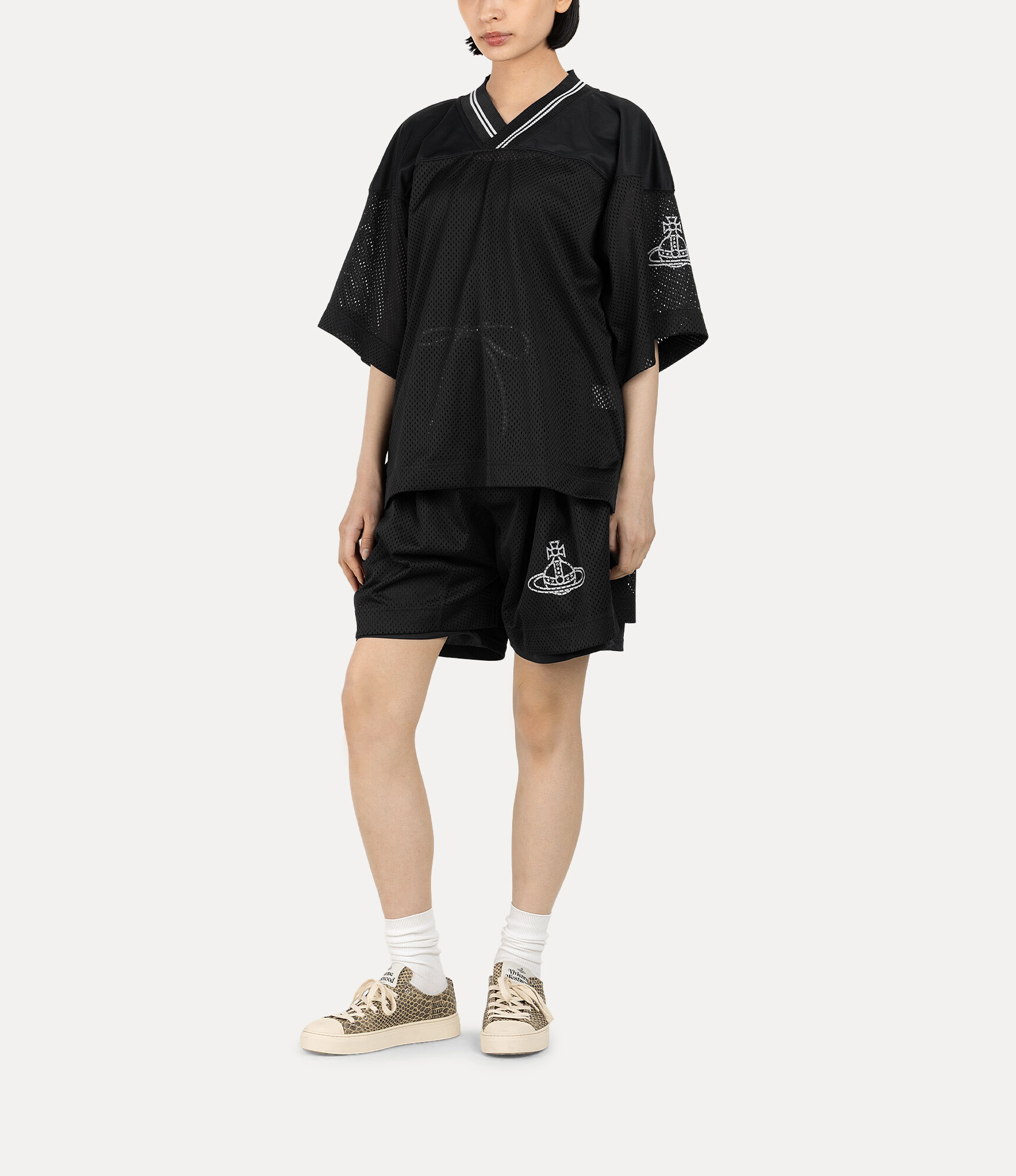 Mesh Layer Short Trousers  large image number 5