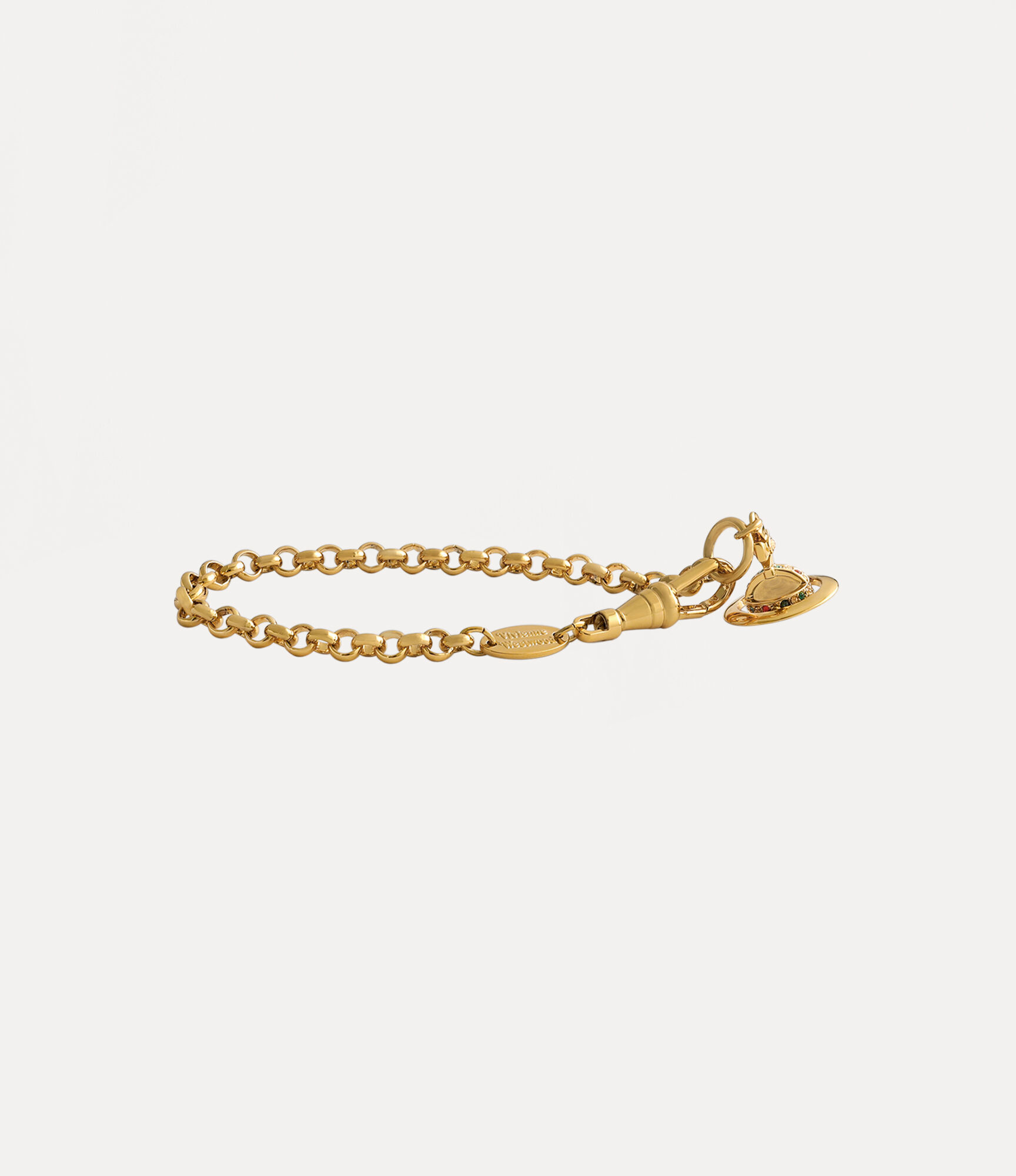Vivienne Westwood Orb Chain Bracelet Silver | PLAYFUL