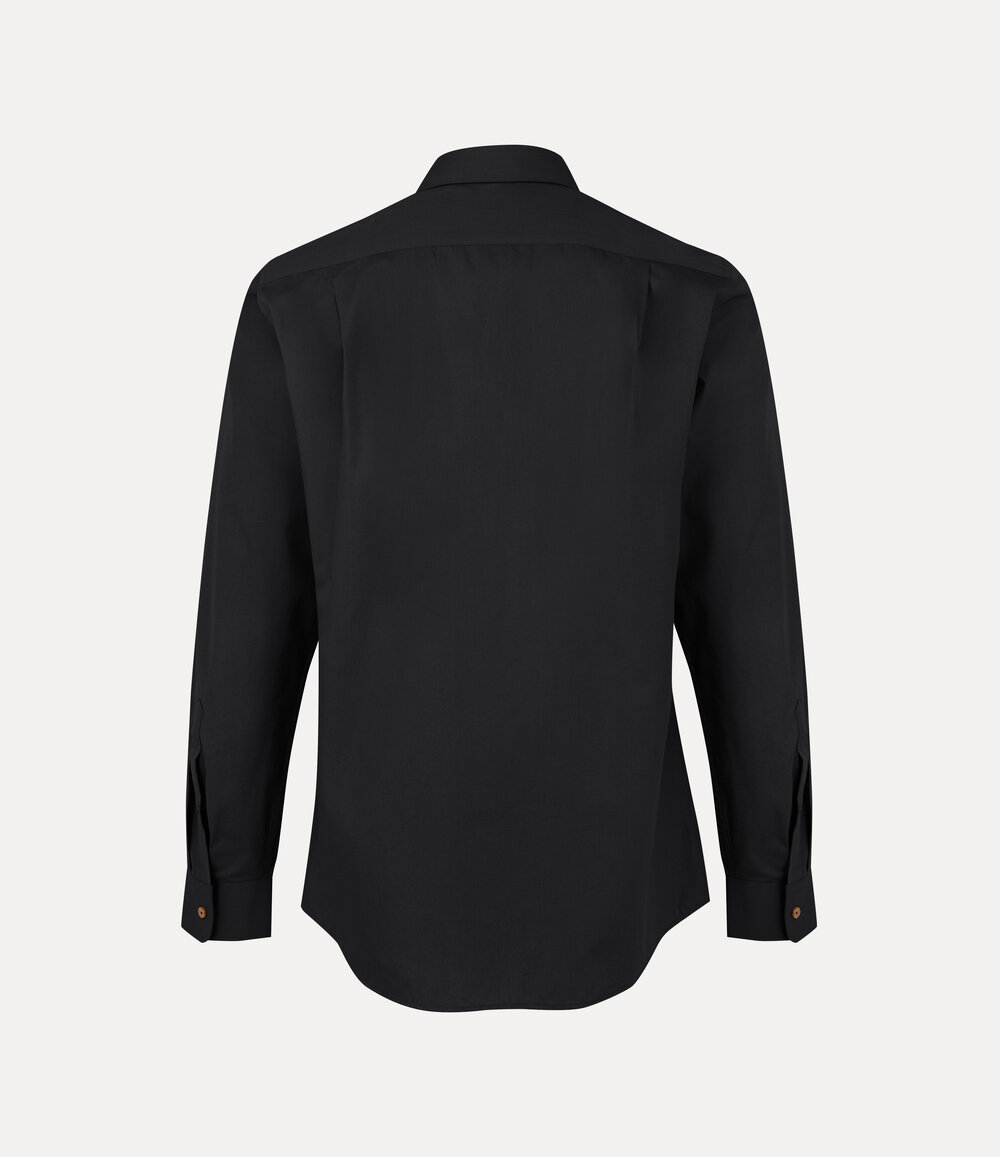 Vivienne Westwood Two Button Krall Shirt in Black, view 3