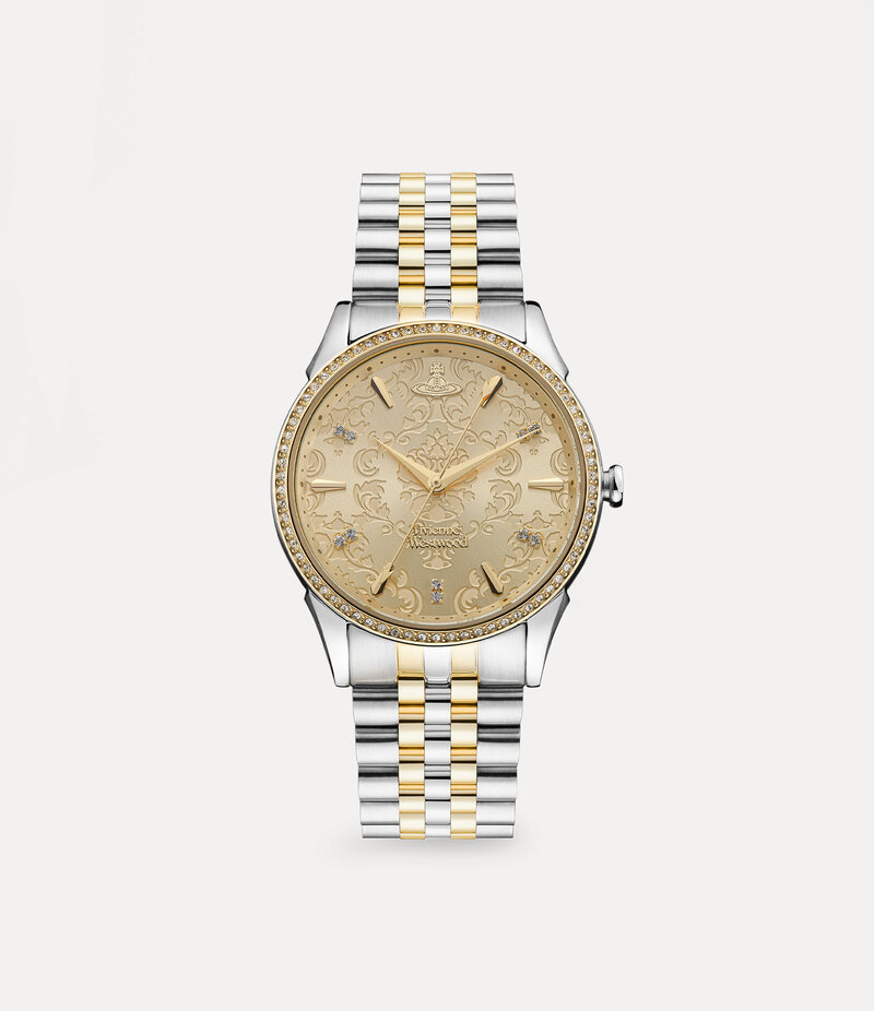 Vivienne Westwood Wallace Watch in Gold / Silver