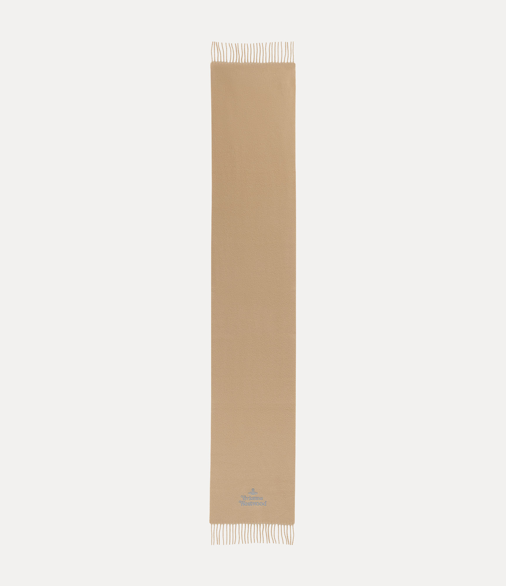 ESSENTIAL SCARF 186 CM IN CAMEL BEIGE WOOL 399775