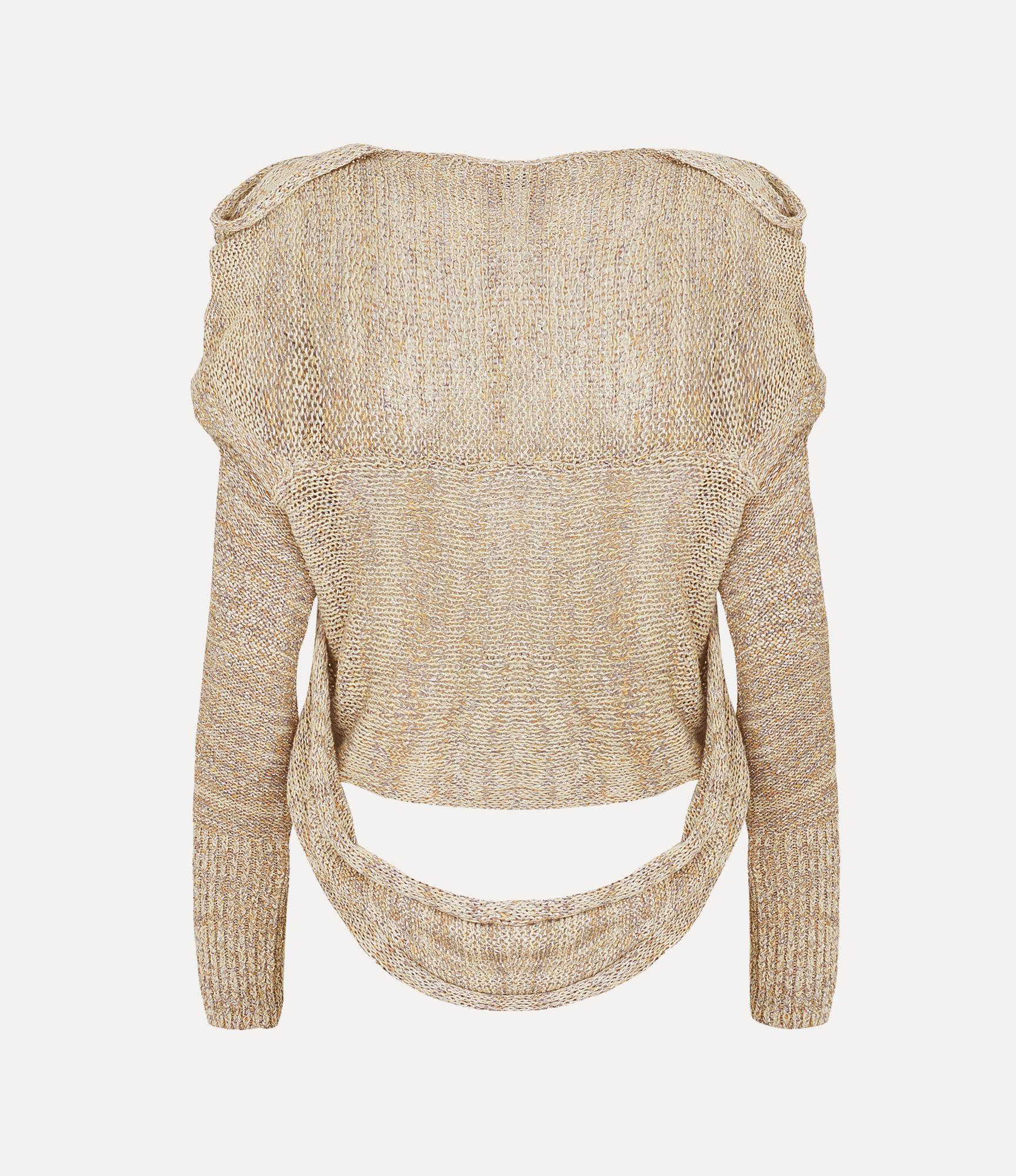 Colette Autumn Sweater - White/Blue