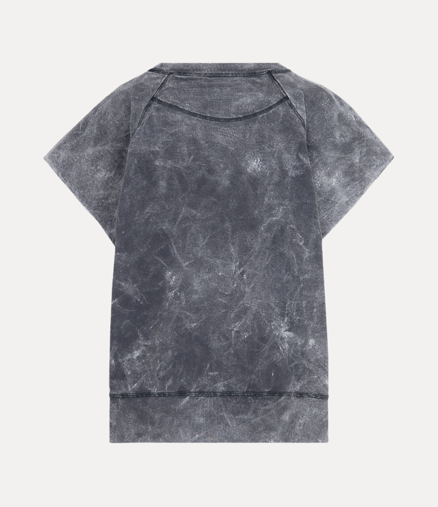 Gauze Terry Overdye Top in BLACK | Vivienne Westwood®