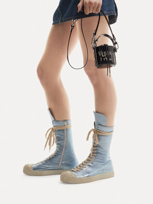 Mini daisy drawstring bucket