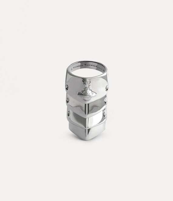 Armour Ring in PLATINUM | Vivienne Westwood®
