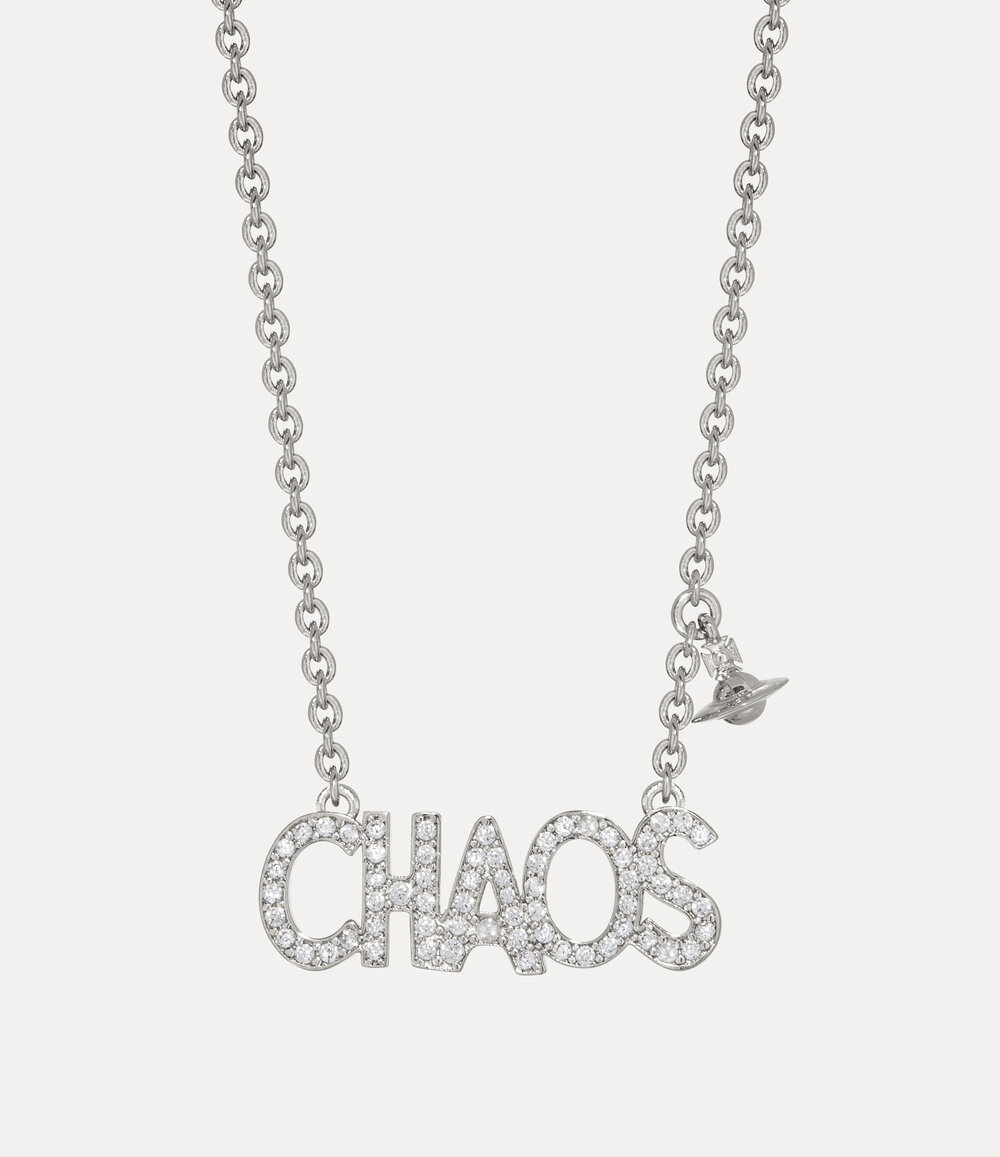 Vivienne Westwood Chaos Pendant Necklace in silver