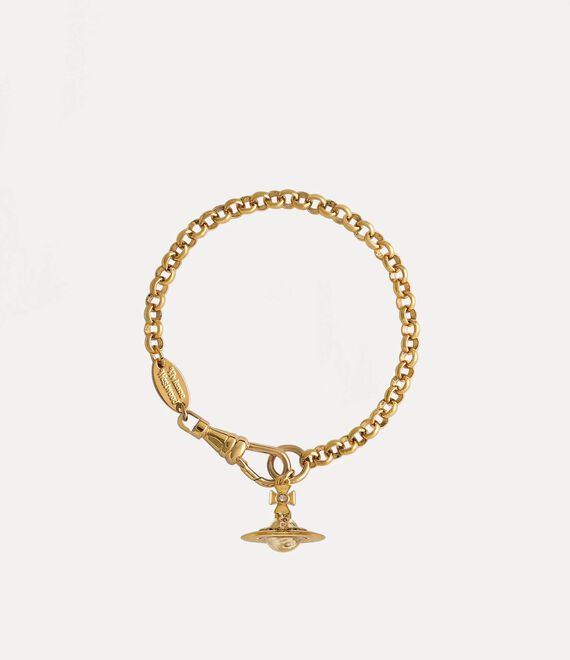 Vivienne Westwood New Petite Orb Bracelet In Gold