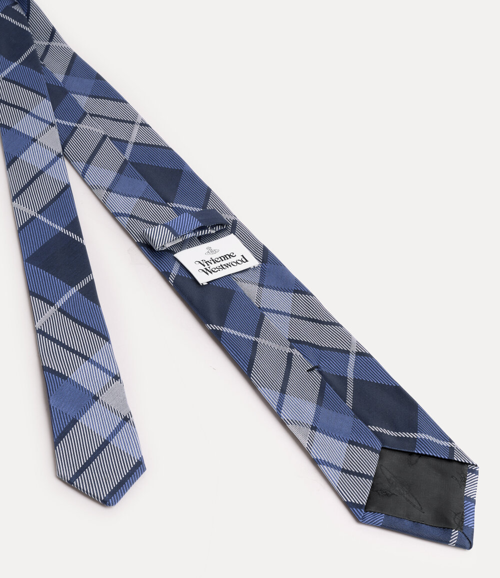 Vivienne Westwood Tie 8.5cm in Dark Blue, view 2
