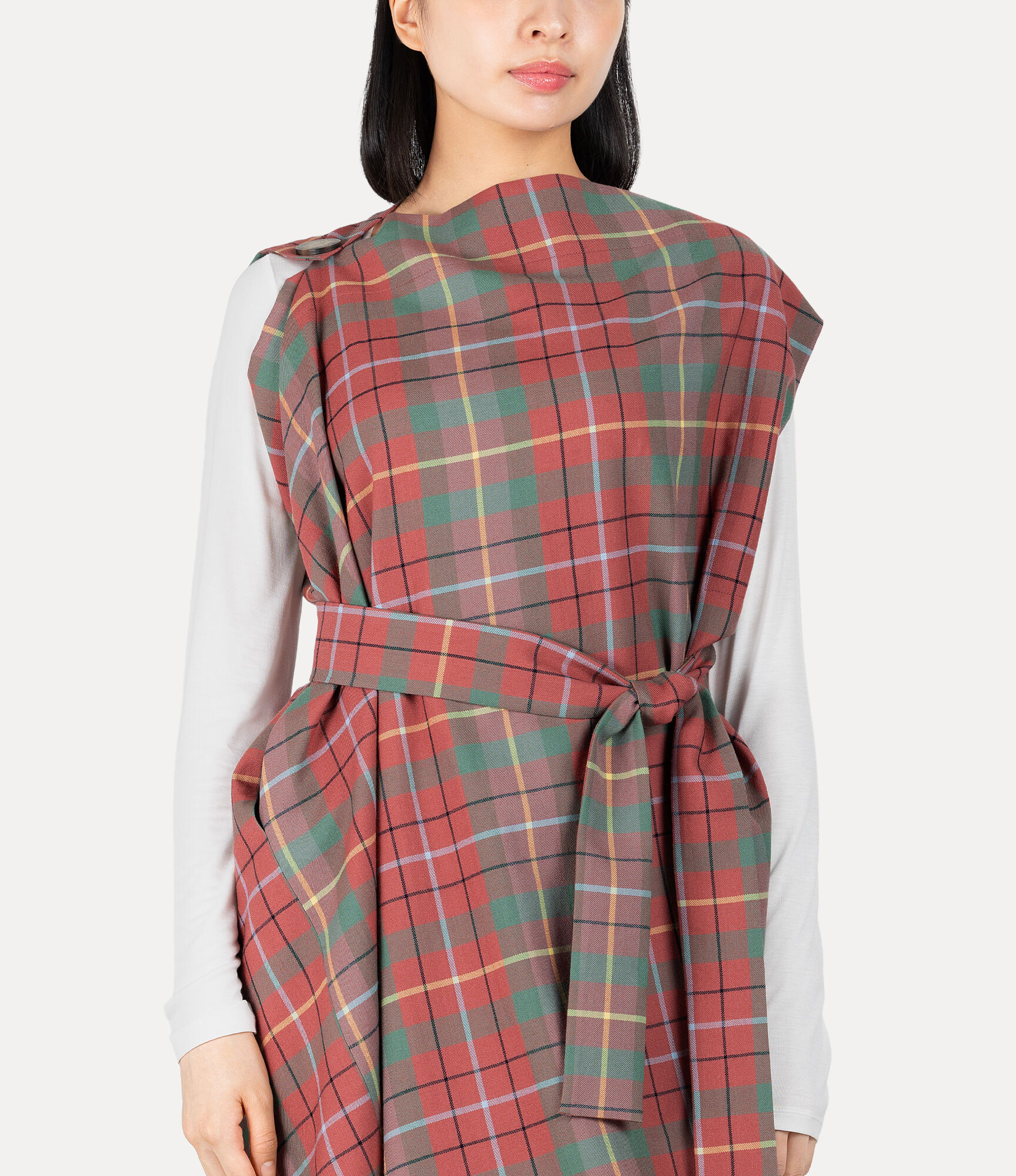 Tartan Check Rectangle Jumper Dress  large image number 5