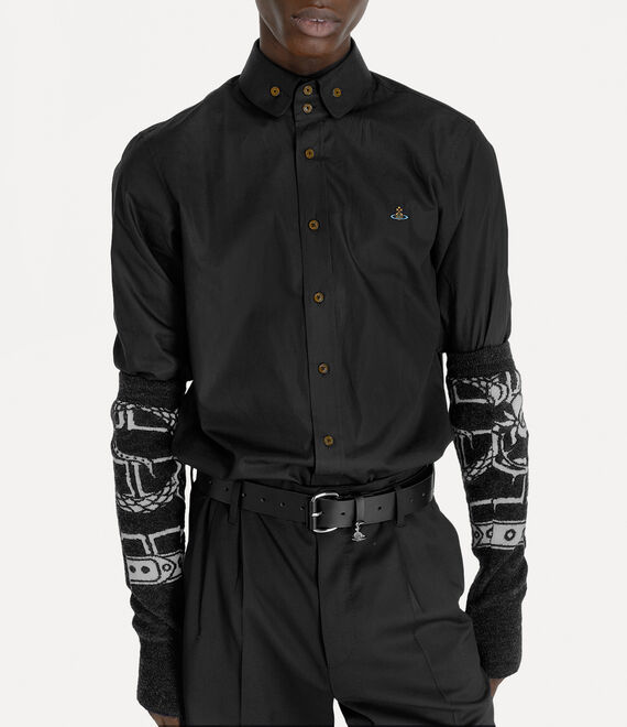 Two Button Krall Shirt in BLACK Vivienne Westwood®