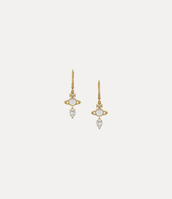 Vivienne Westwood Phaedra Earrings In Gold
