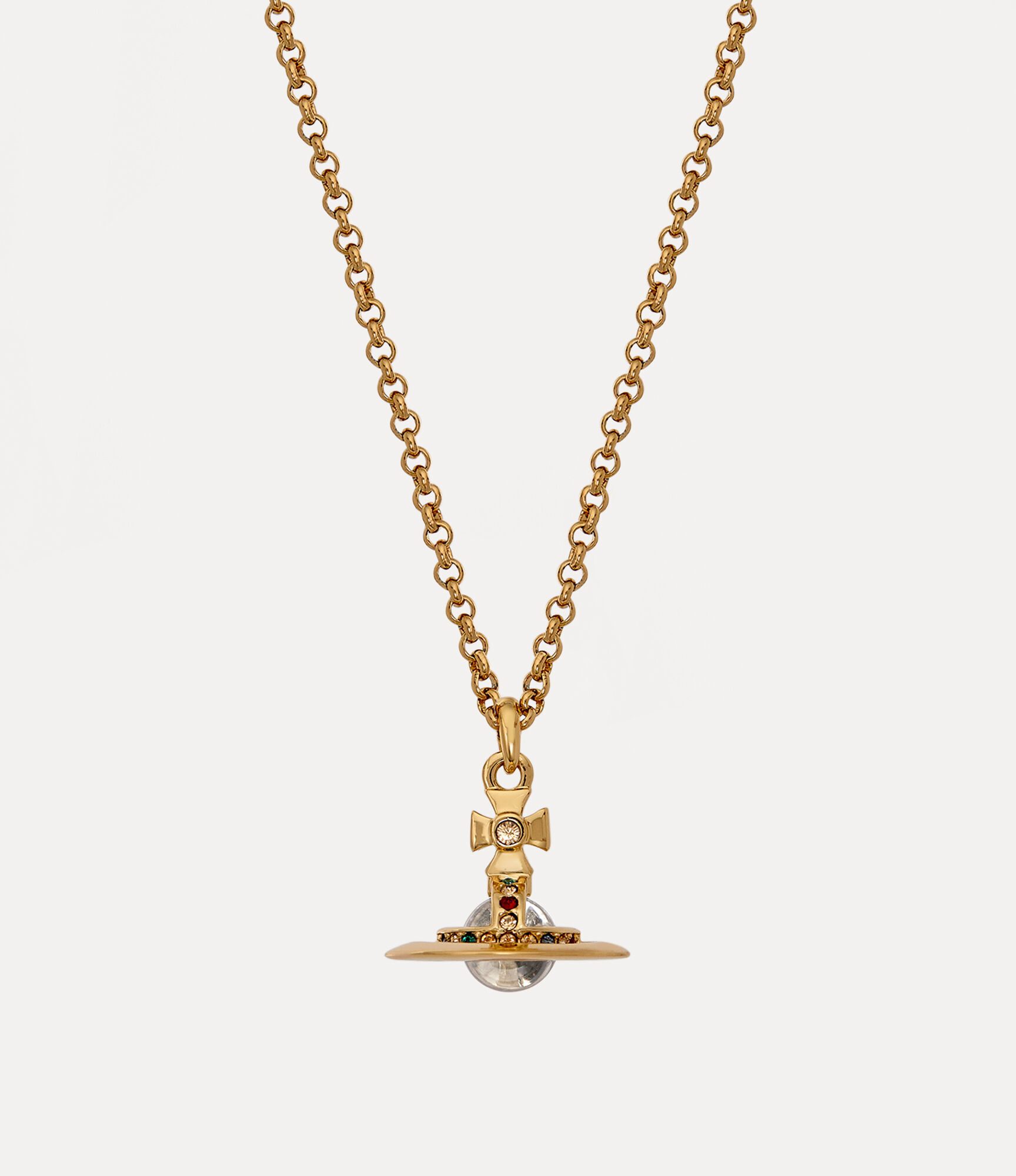 New Petite Orb ペンダントネックレス - ゴールド | Vivienne Westwood®