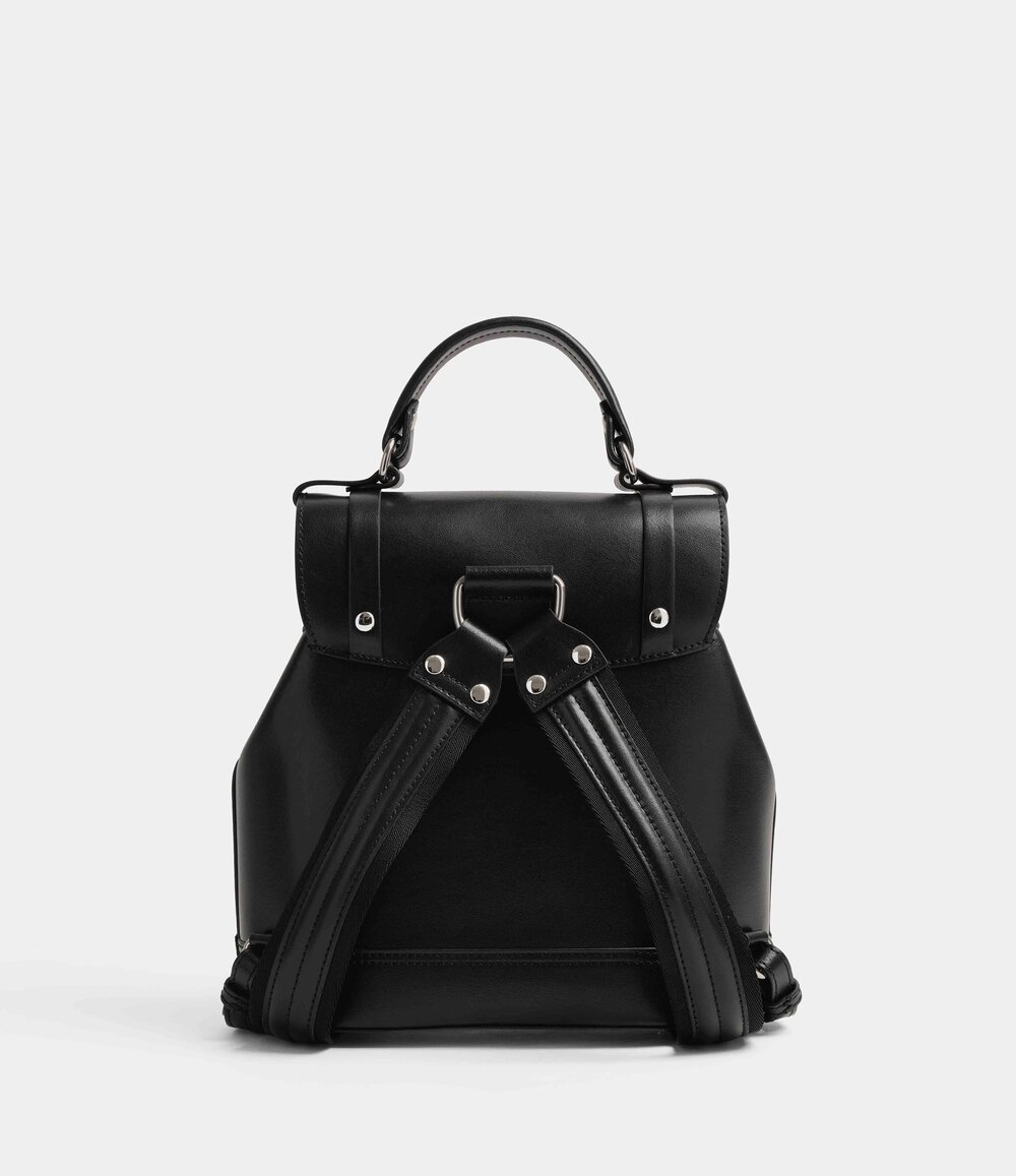 Vivienne Westwood Max Small Backpack in Black, view 4