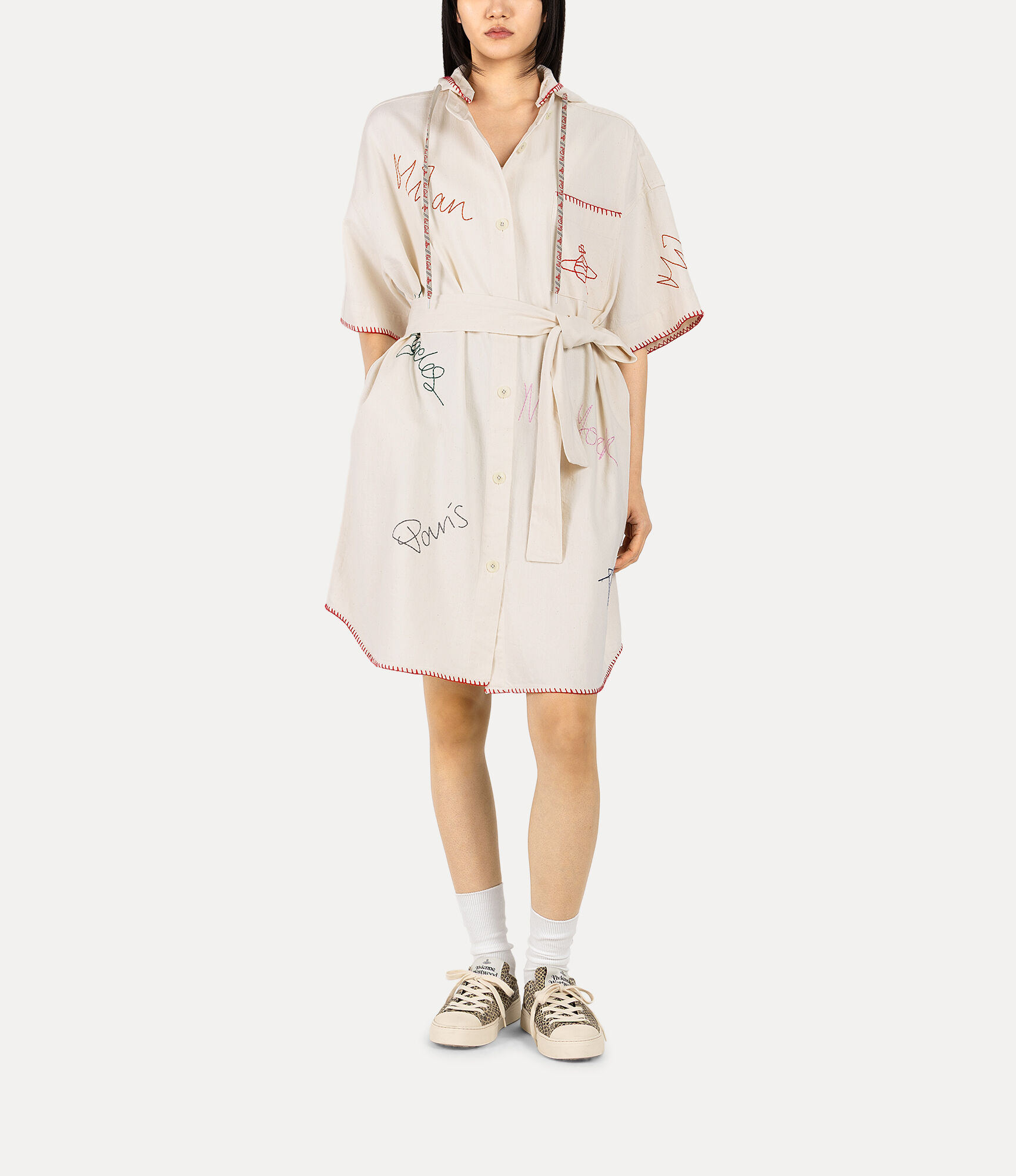 Little Cities Emb Denim Dress  large image number 2