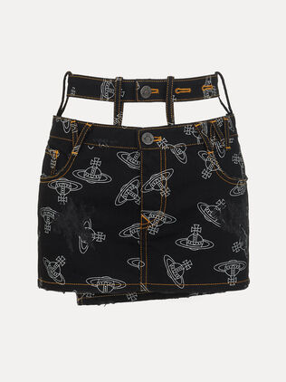 Double waistband foam skirt