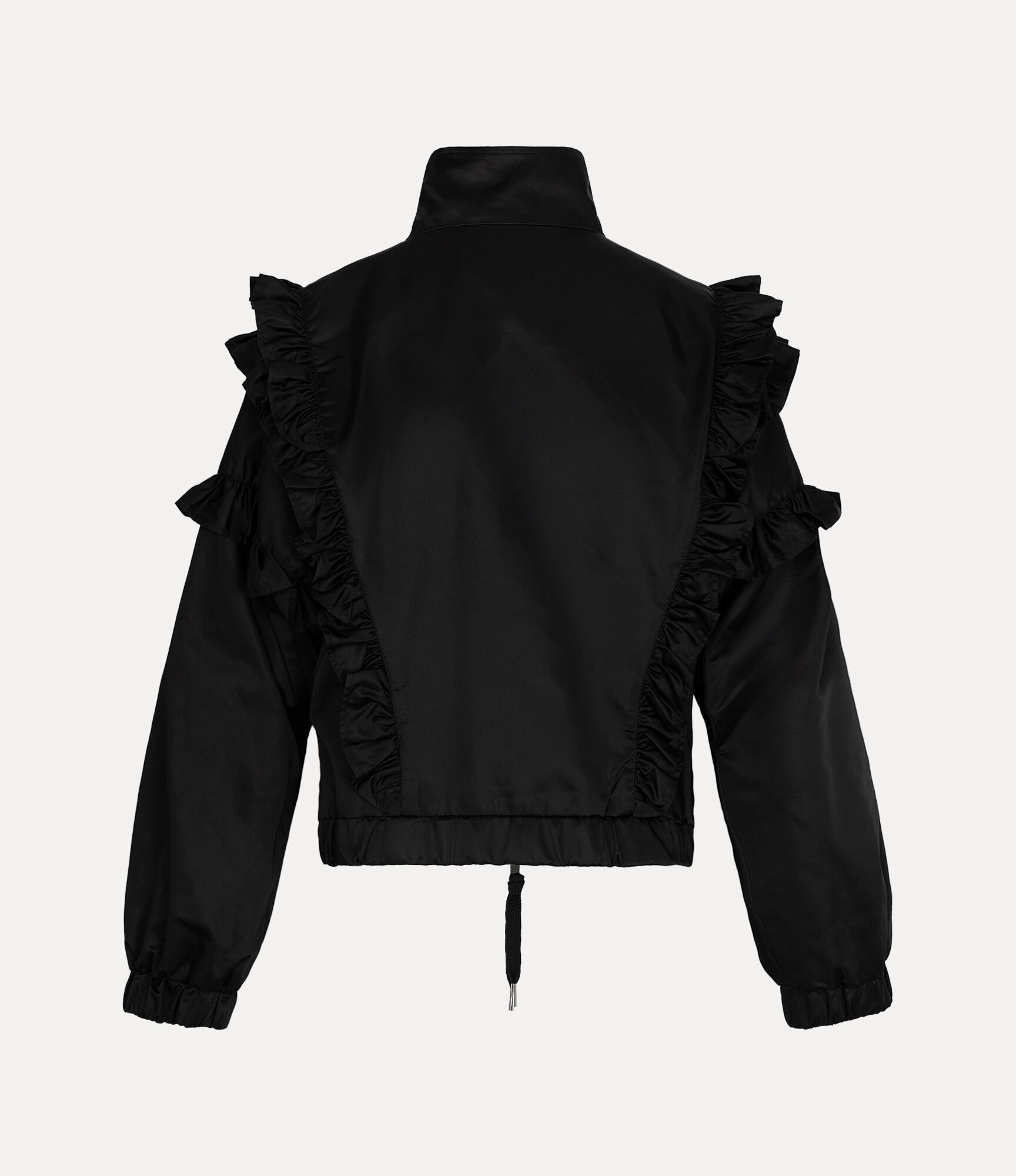 Military Satin Frill Blouson  large image number 5