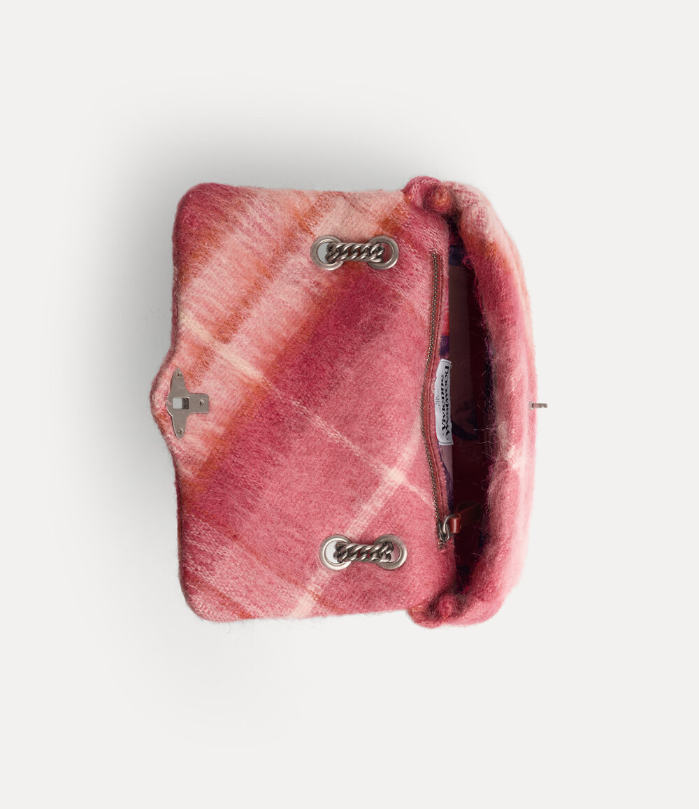 Vivienne Westwood Anita Medium Shoulder Bag in Fraser Pink, view 3