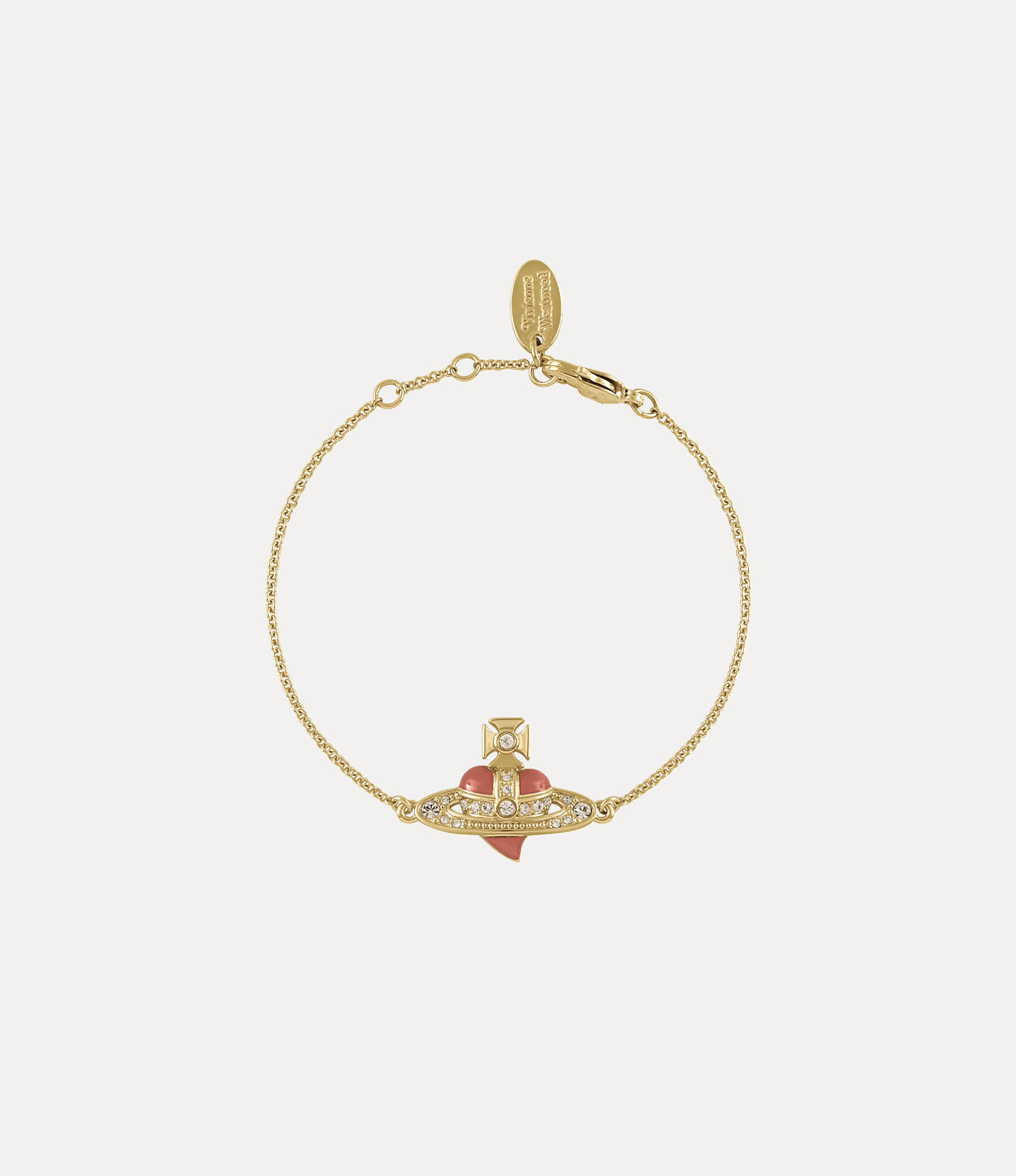 New Diamante Heart Bracelet 