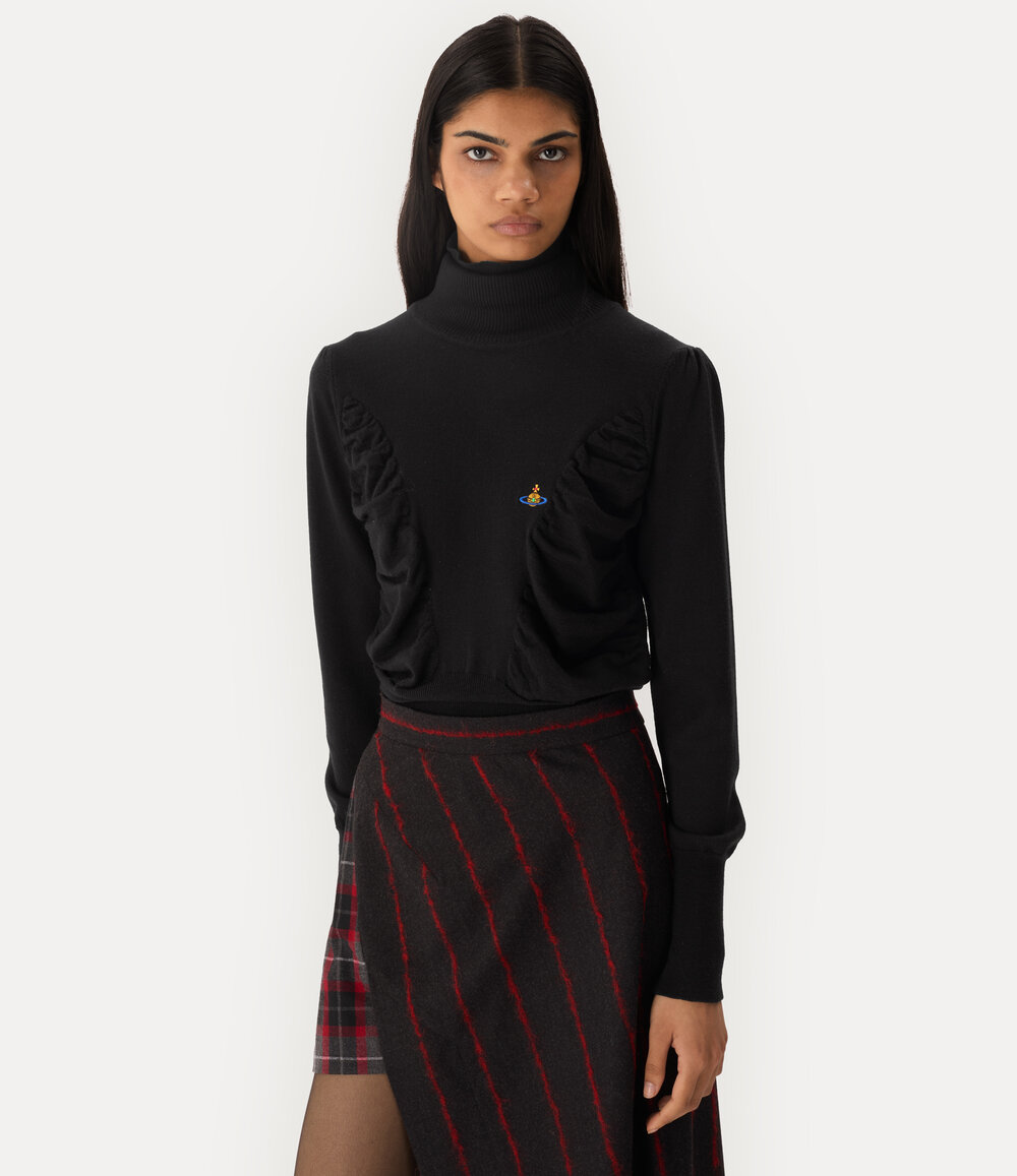 Vivienne Westwood Pamela High Neck Jumper, view 4
