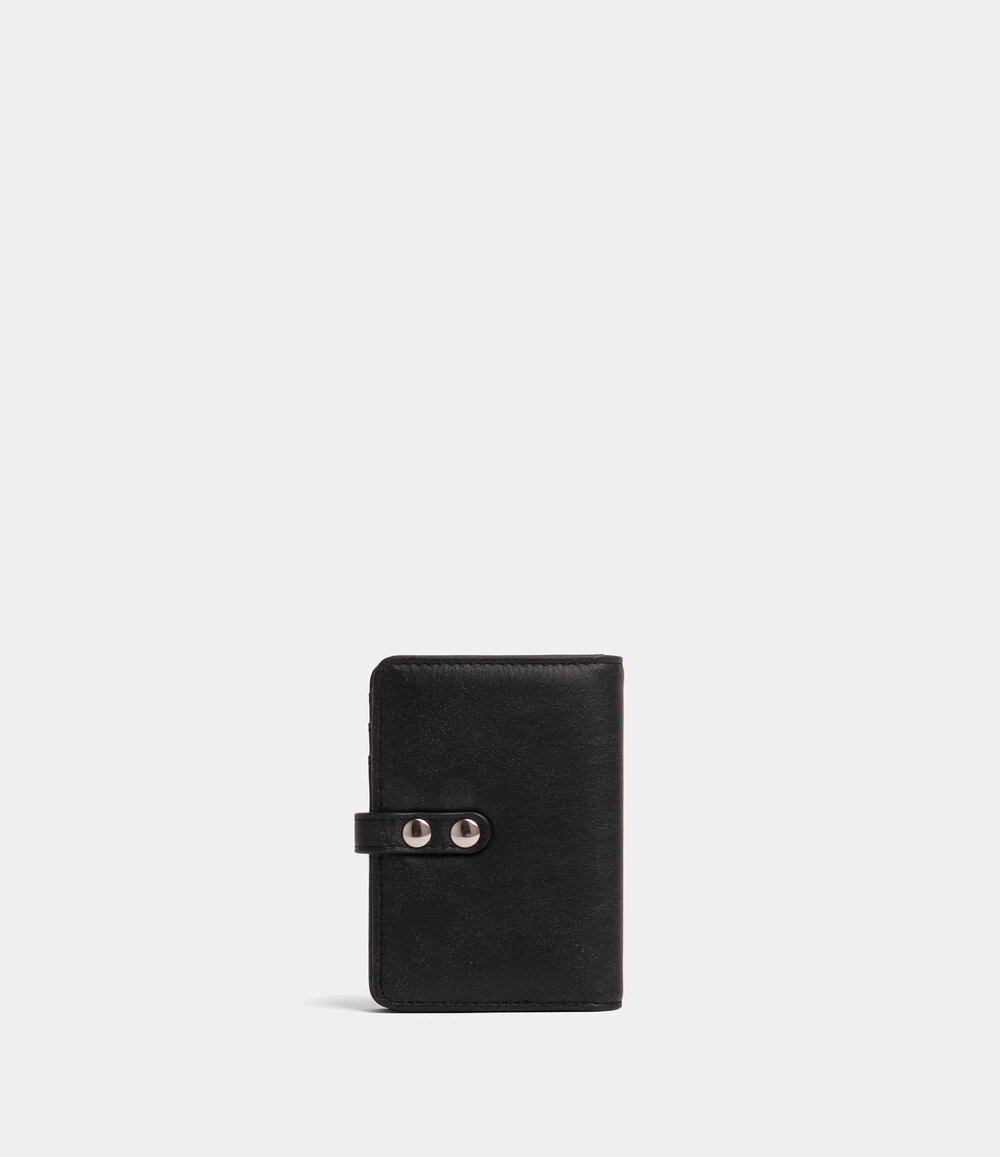 Vivienne Westwood Vertical Flap Card Holder in Off Black, view 2