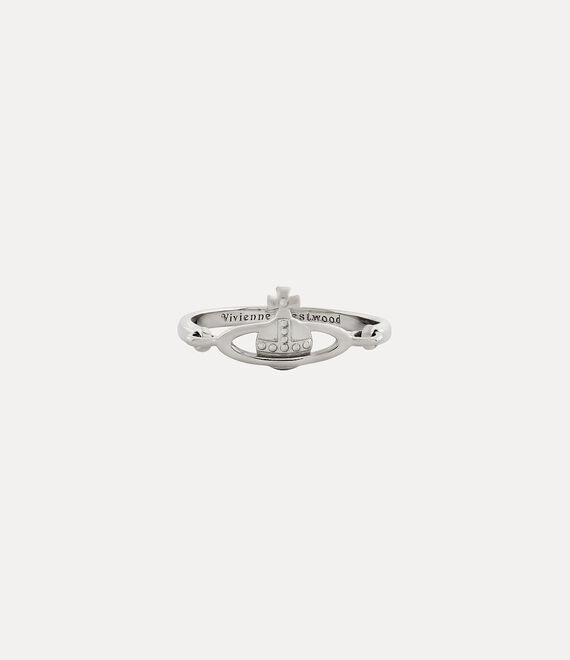 Vivienne Westwood Vendome Ring In Platinum