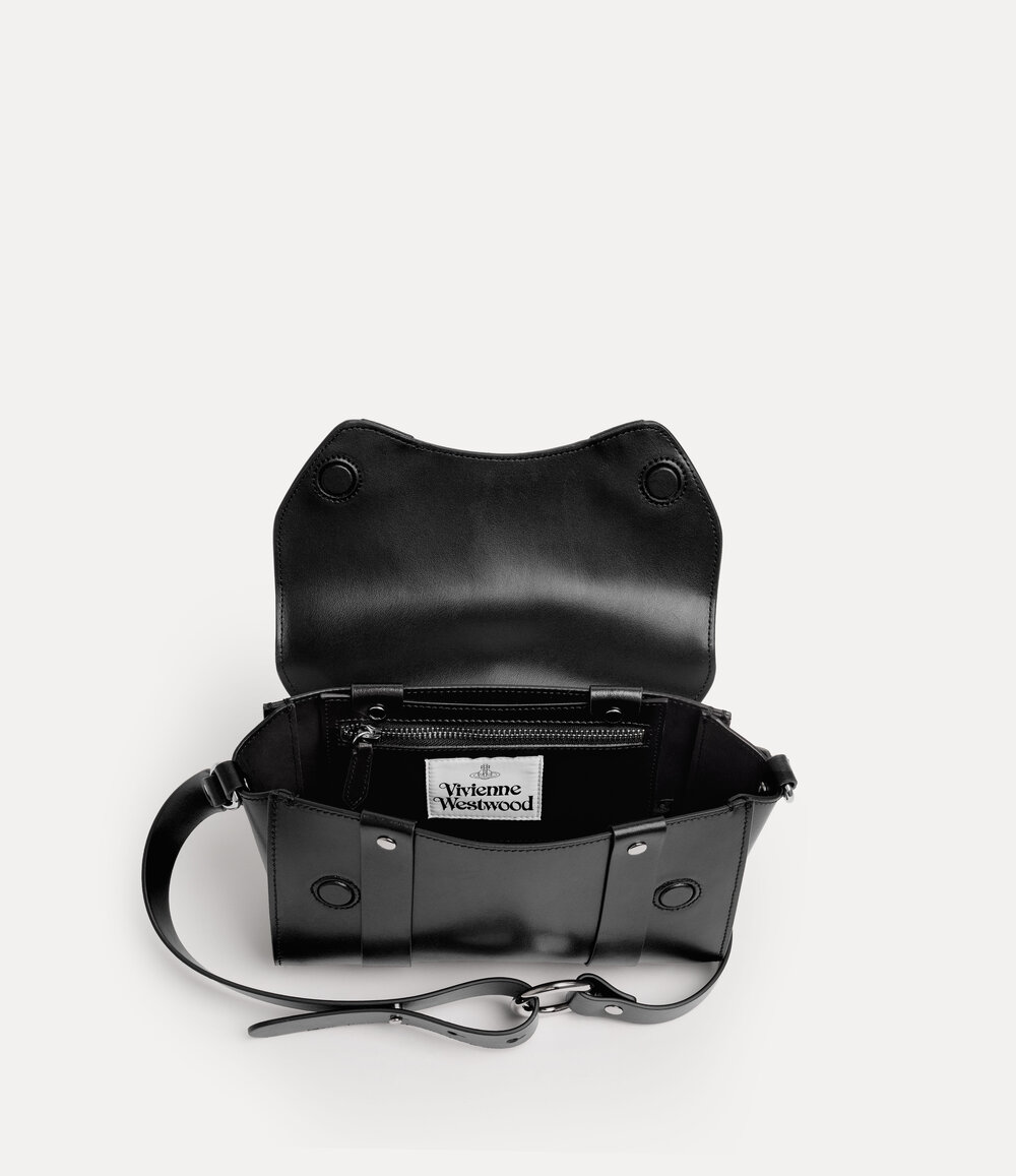 Vivienne Westwood Kimmy Crossbody in Black, view 3