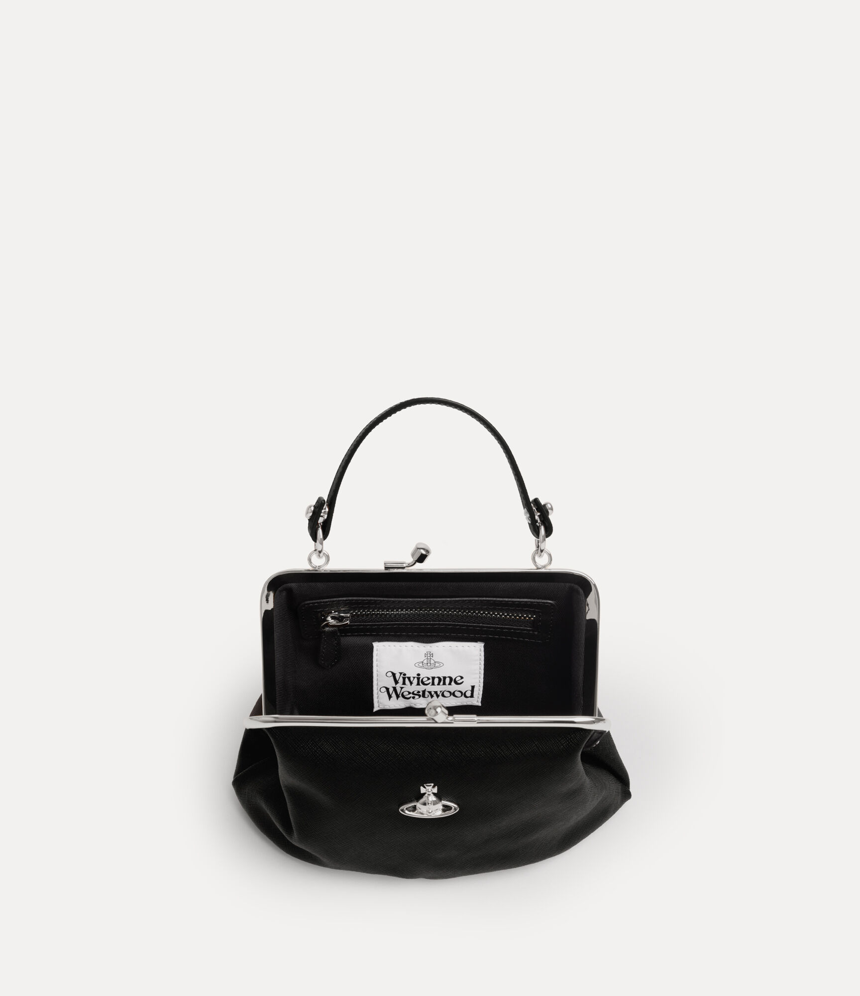 Granny がま口バッグ - ブラック | Vivienne Westwood®