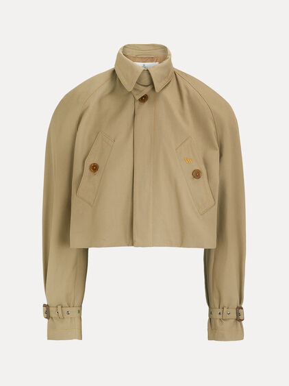 Cut Off Graziano Trench Coat