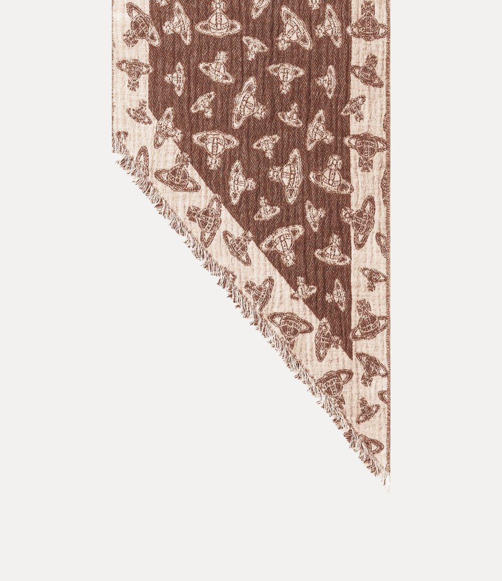 Vivienne Westwood Two Point Scarf in Bordeaux, view 2