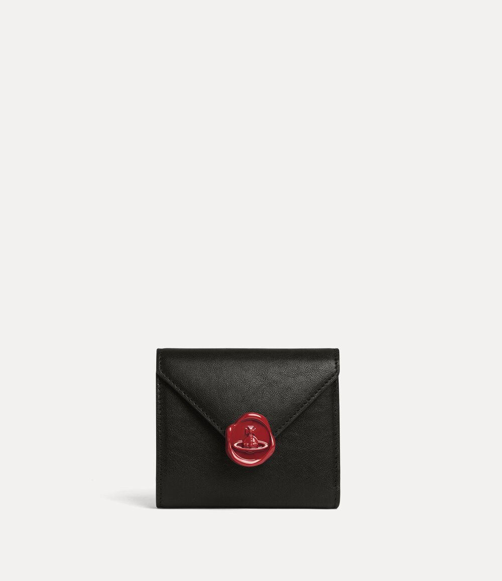Vivienne Westwood Envelope Trifold Wallet in black
