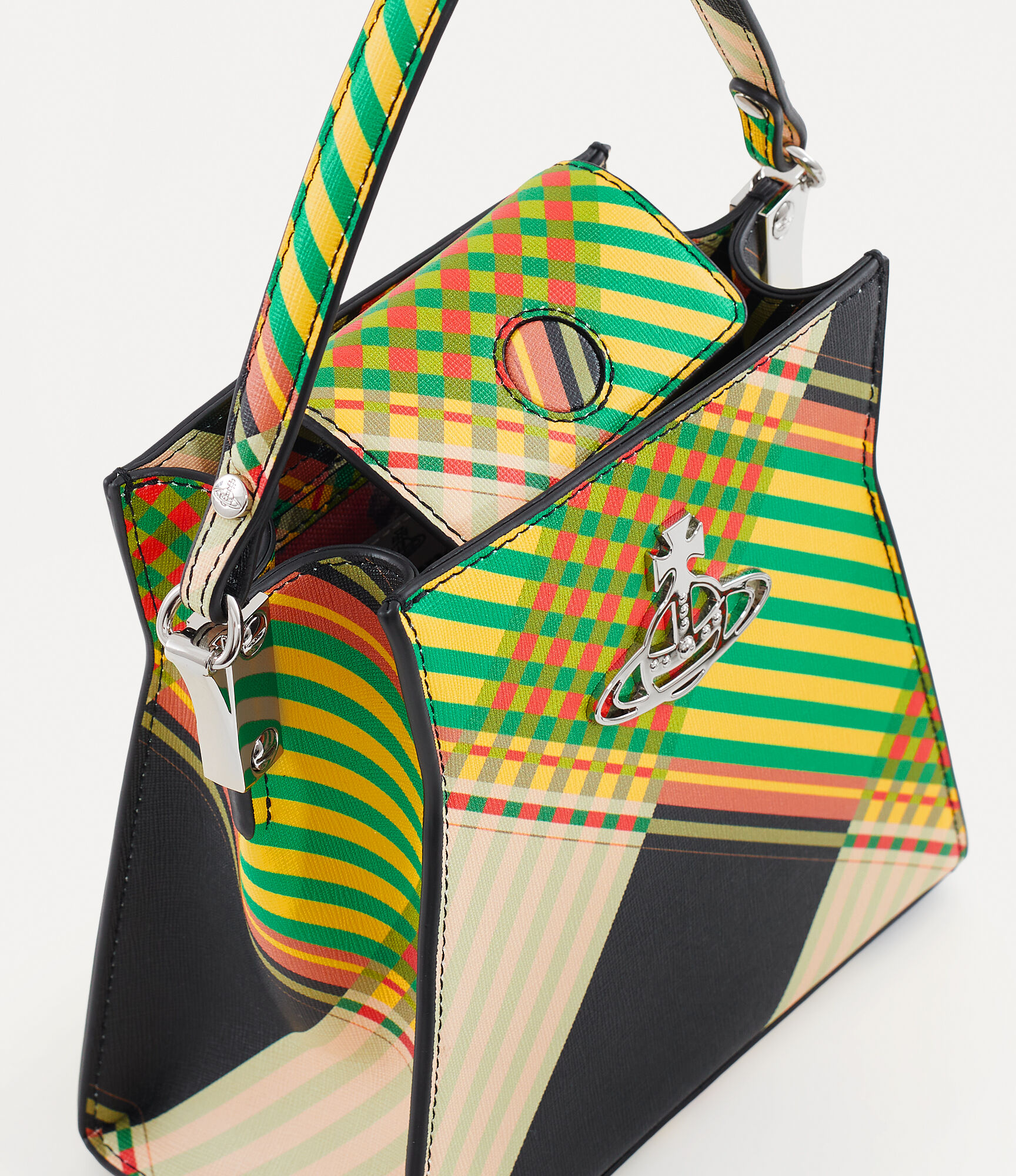 WESTWWOD tartan handbag main image 1