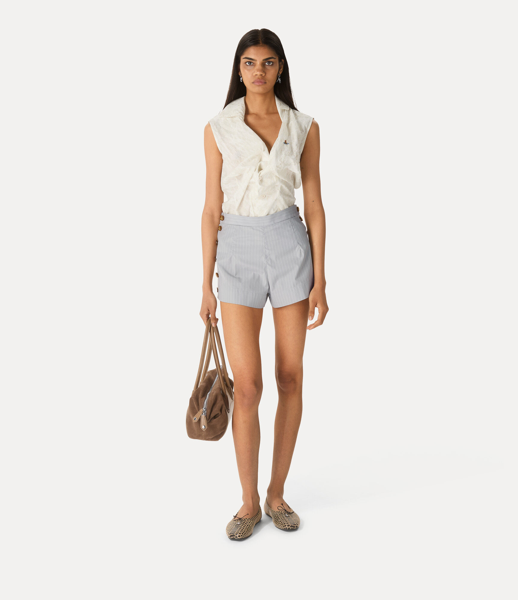 Short Sleeve Drunken Shirt  large image number 2