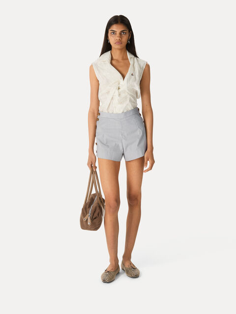 Short Sleeve Drunken Shirt