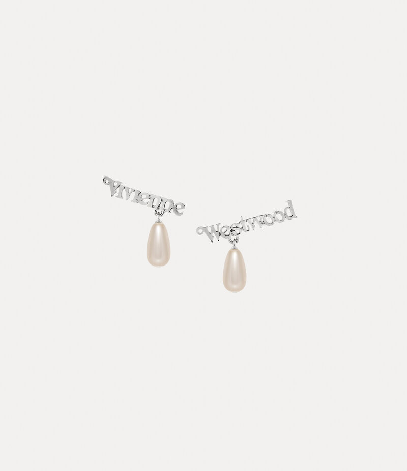 Vivienne Westwood Amelia Earrings in Silver