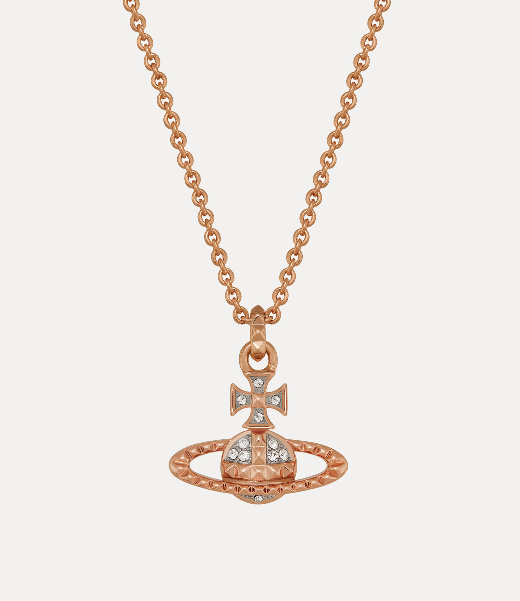 Mayfair Bas Relief Pendant Necklace